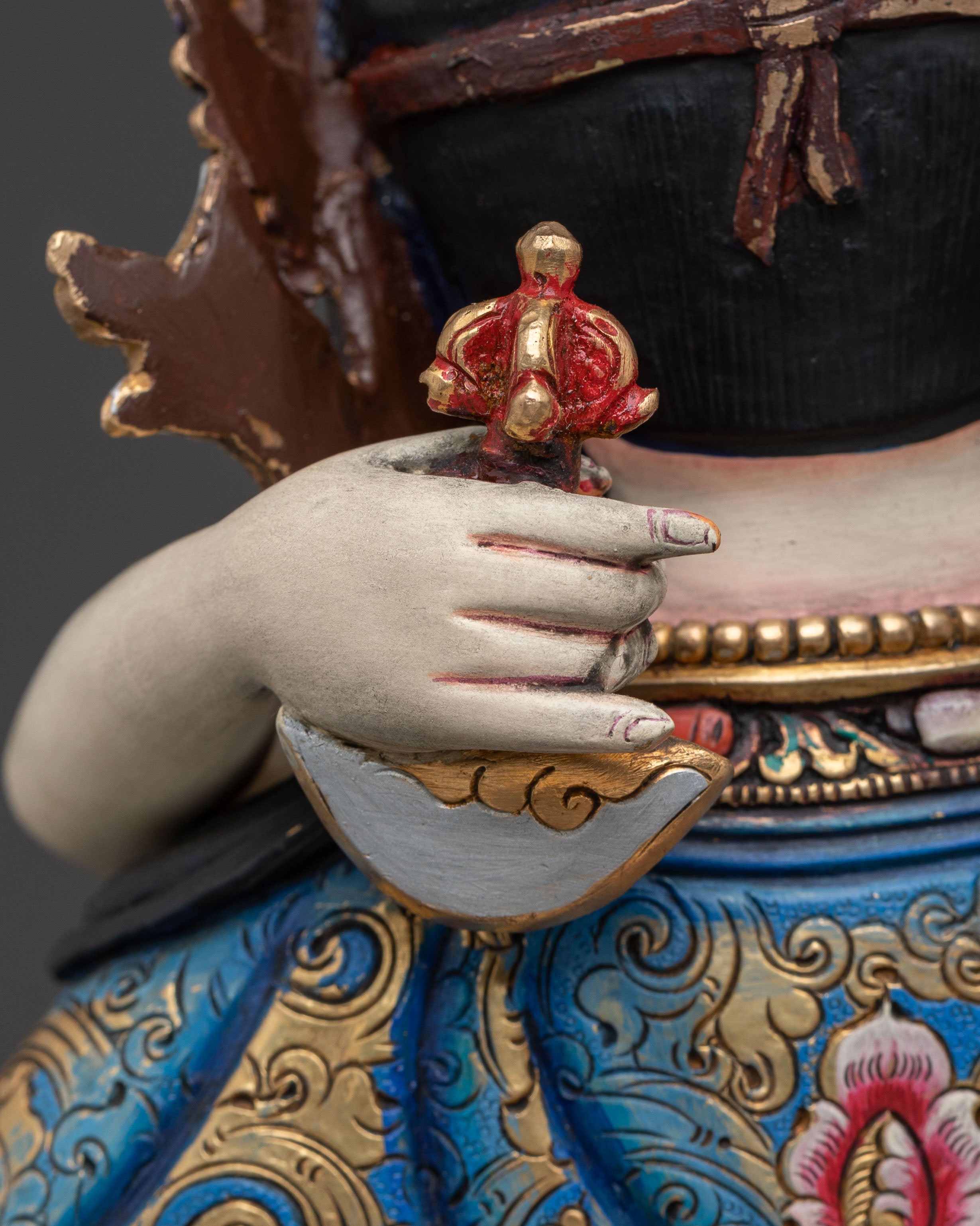 Vajrasattva Statue with Vajragarvi | Sacred Union