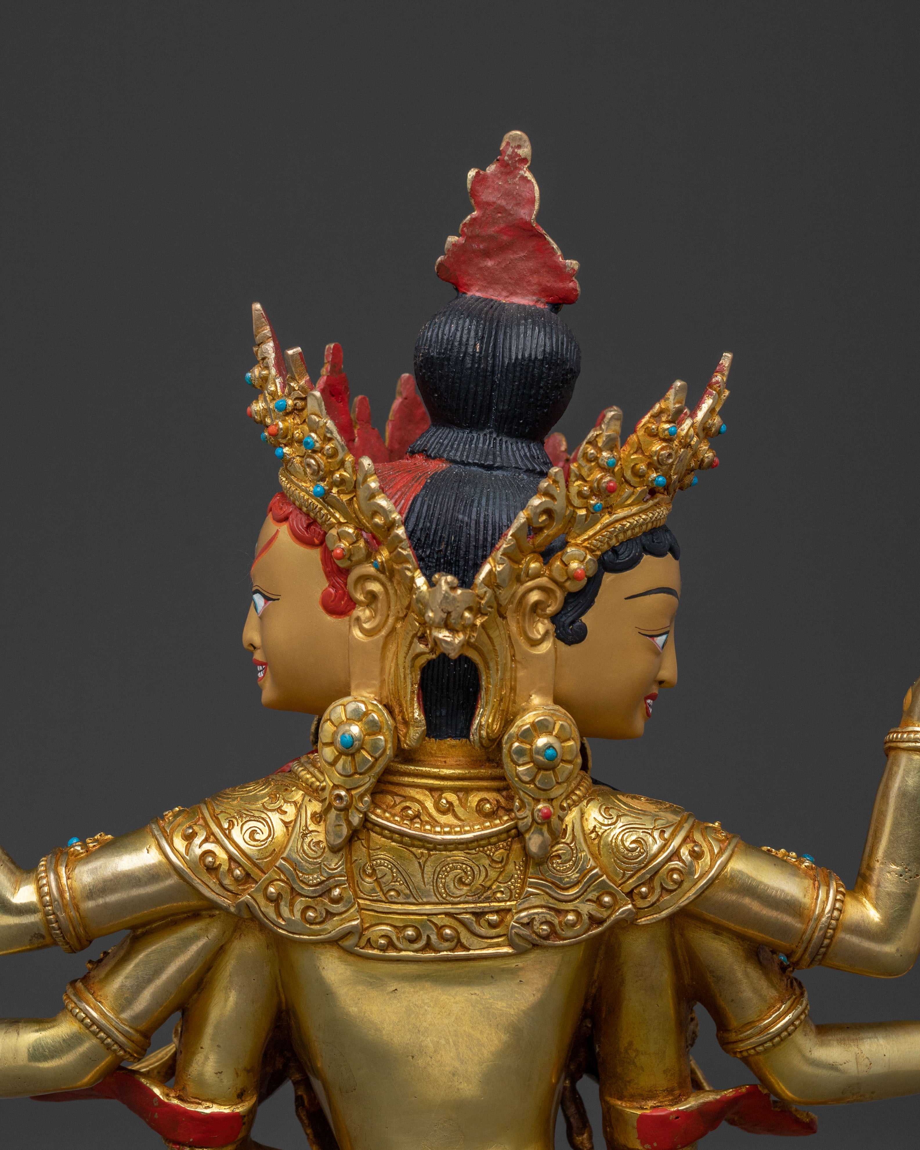 Namgyalma Sacred Golden Statue | Buddhist Goddess