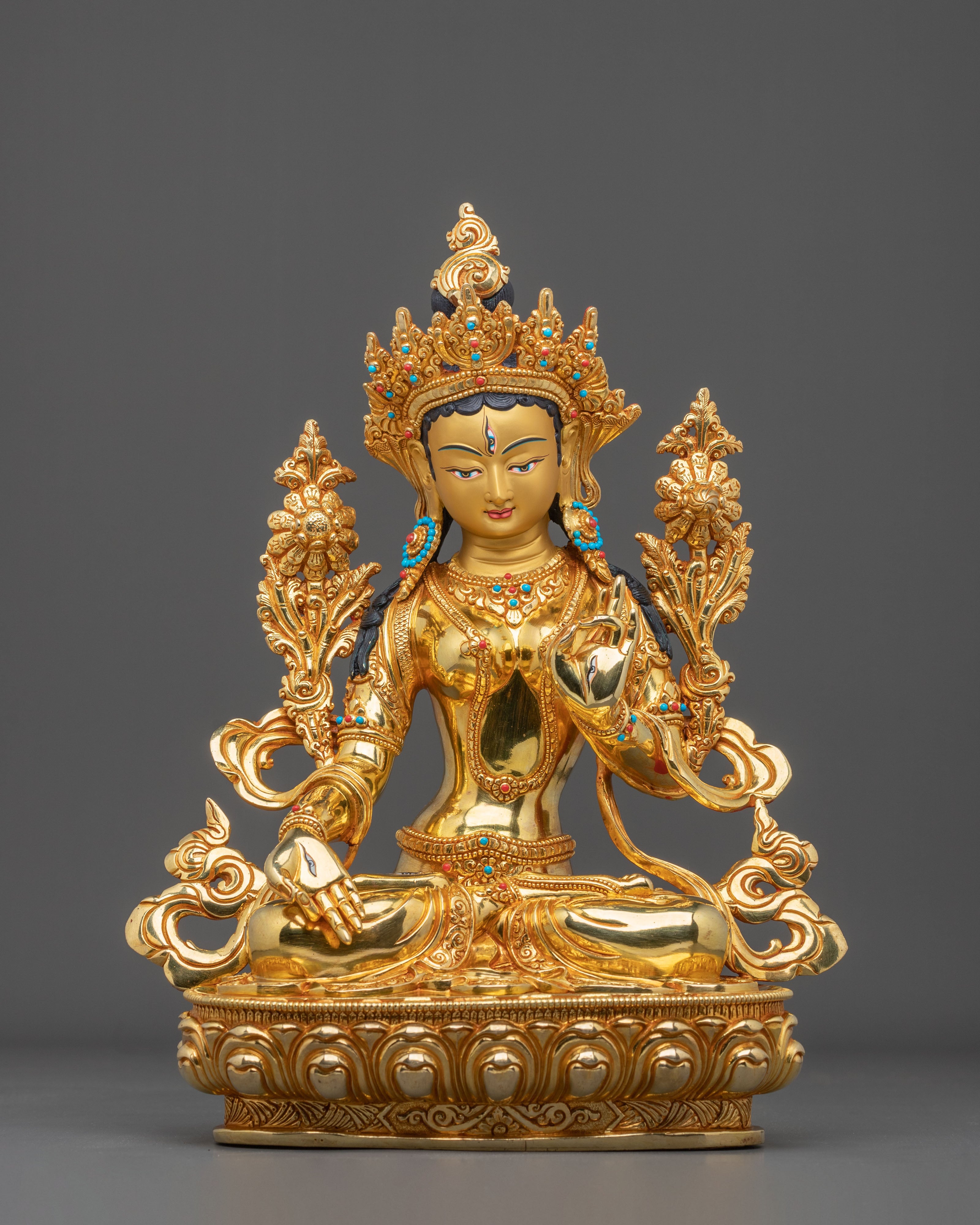 White Tara Statue