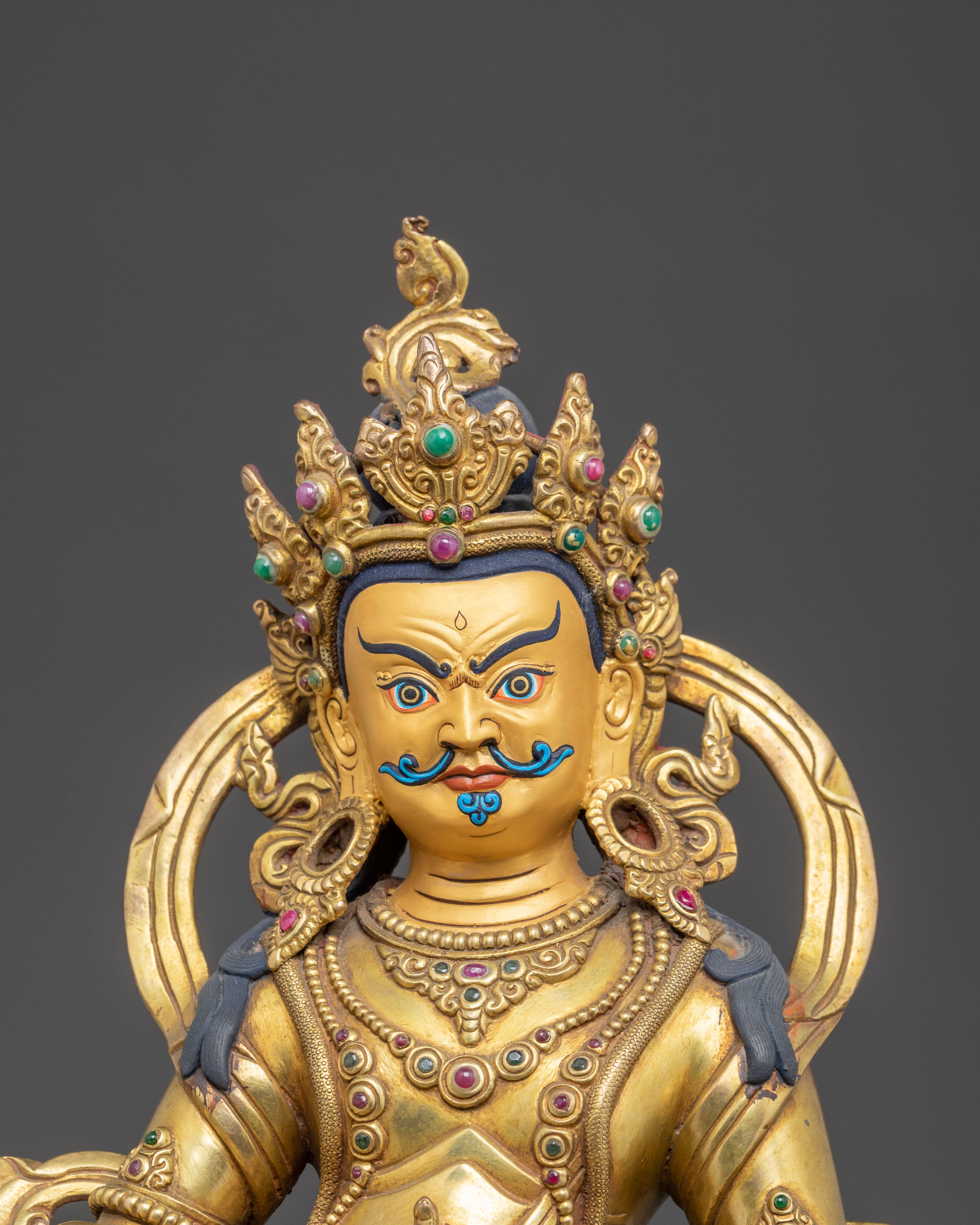 Dzambhala Statue for Attracting Abundance | Tibetan Wealth Deity