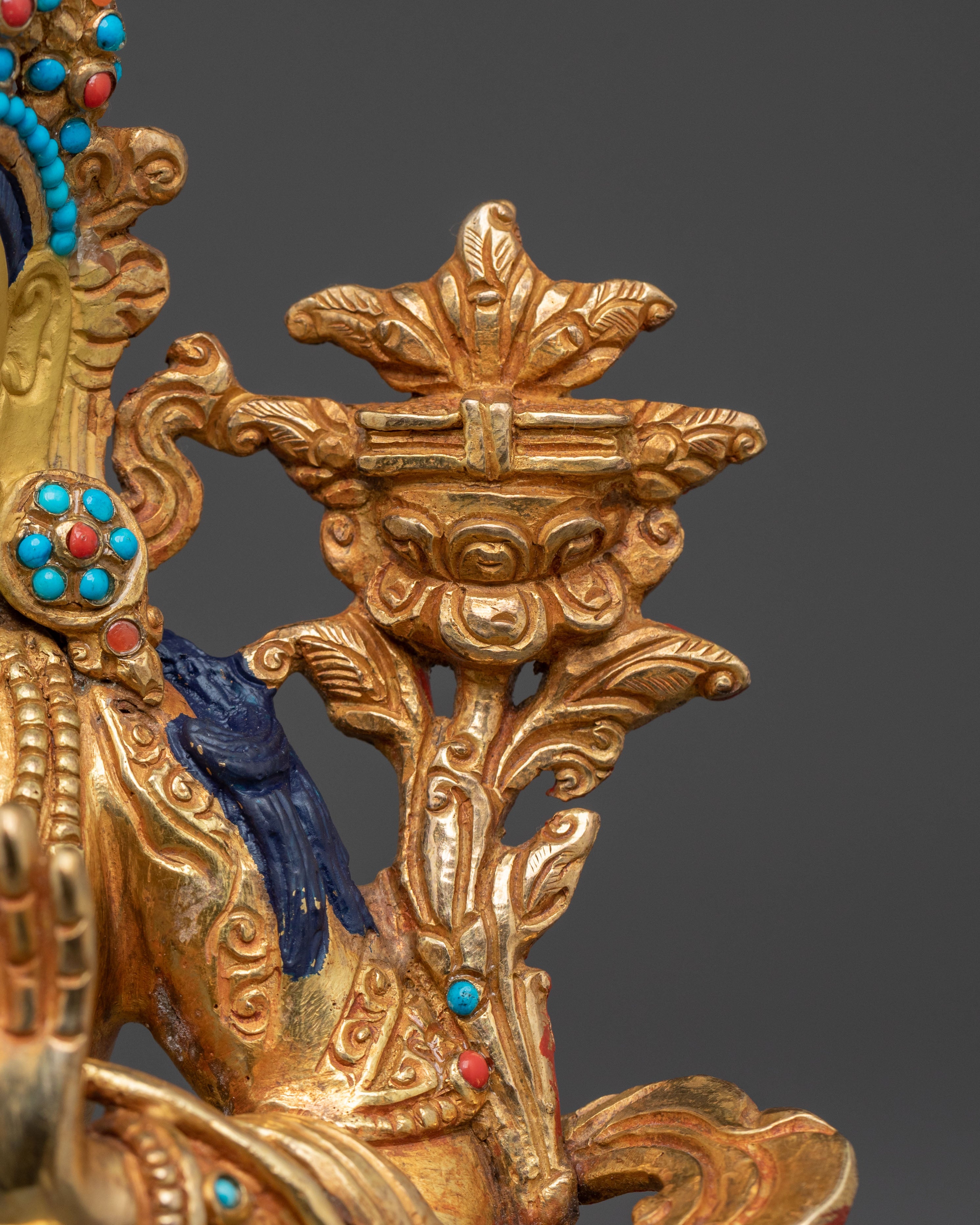 Handcrafted Manjushri Statue | Wisdom Embodied