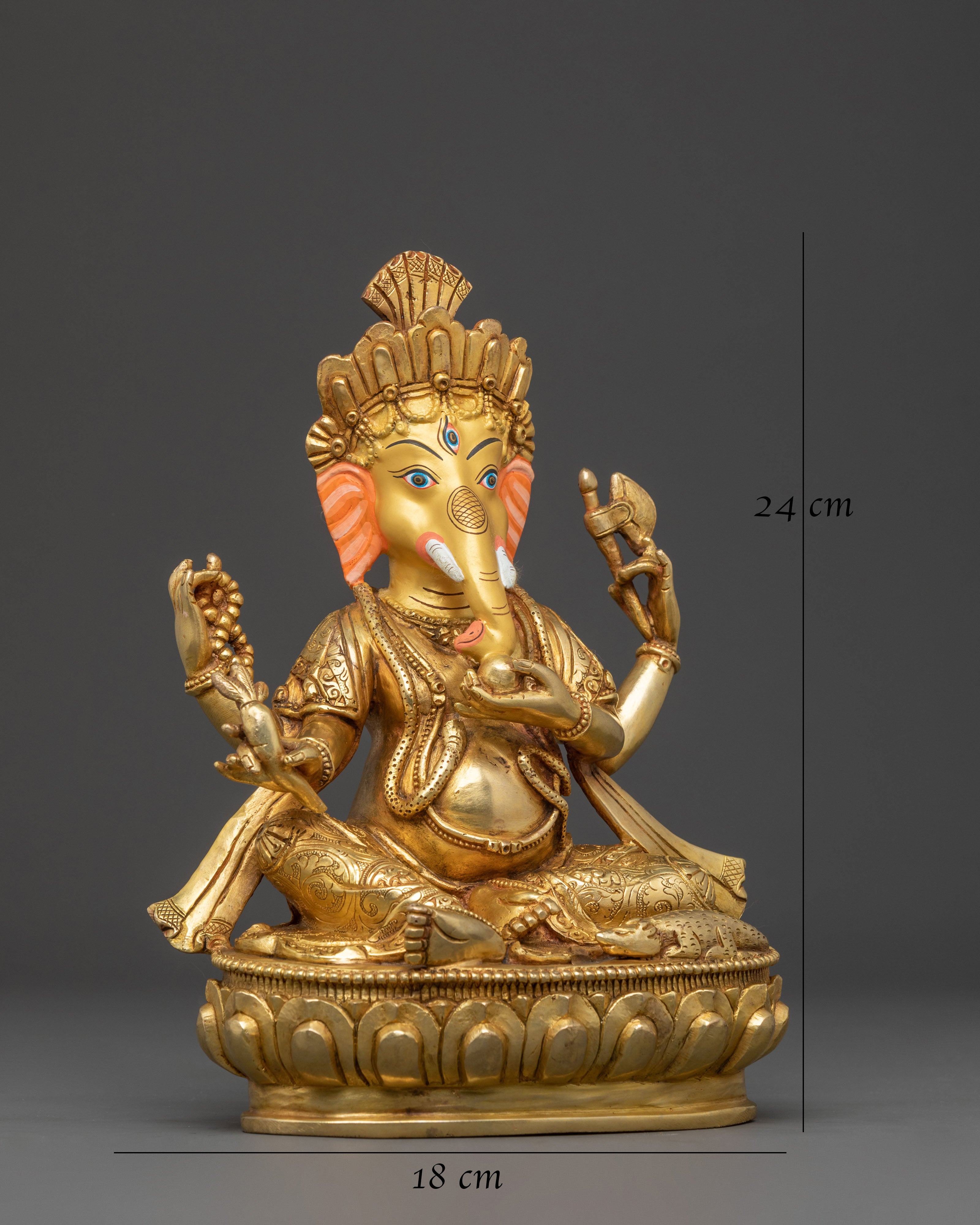 God Ganesh Blessing Statue: God of Wisdom & Knowledge