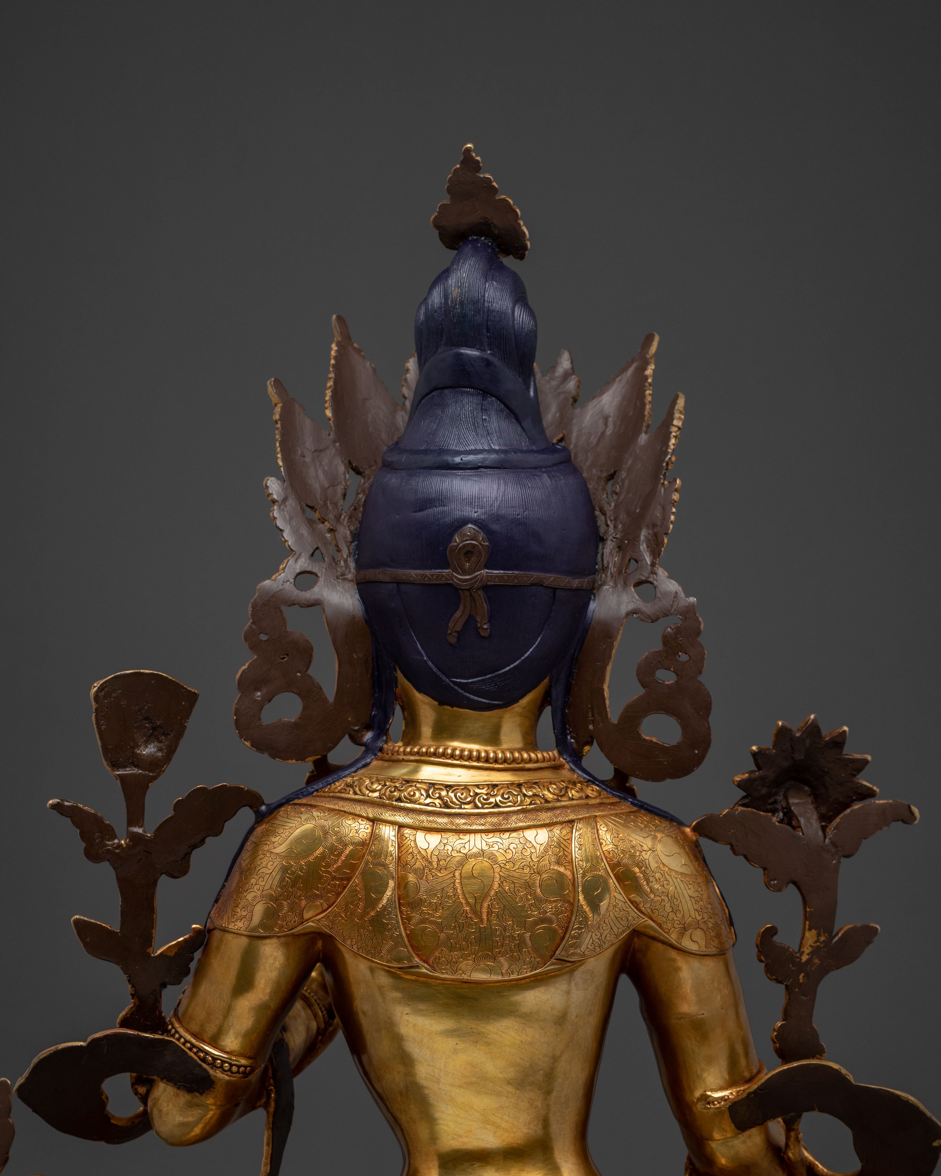 White Tara Statue: Goddess of Longevity