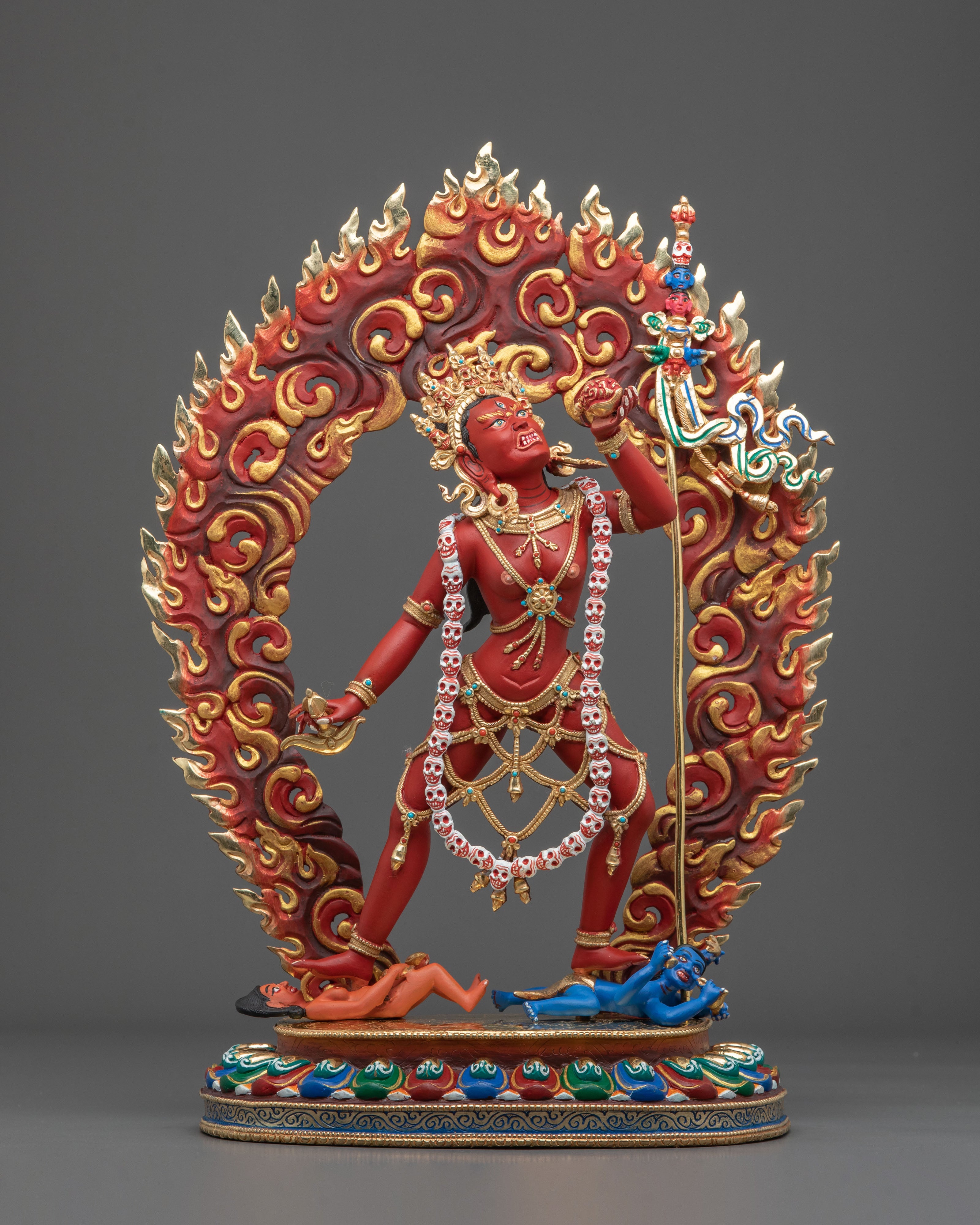 Tibetan Dakini Vajrayogini Spiritual Figurine | Sacred Protector of Vajrayana Buddhism