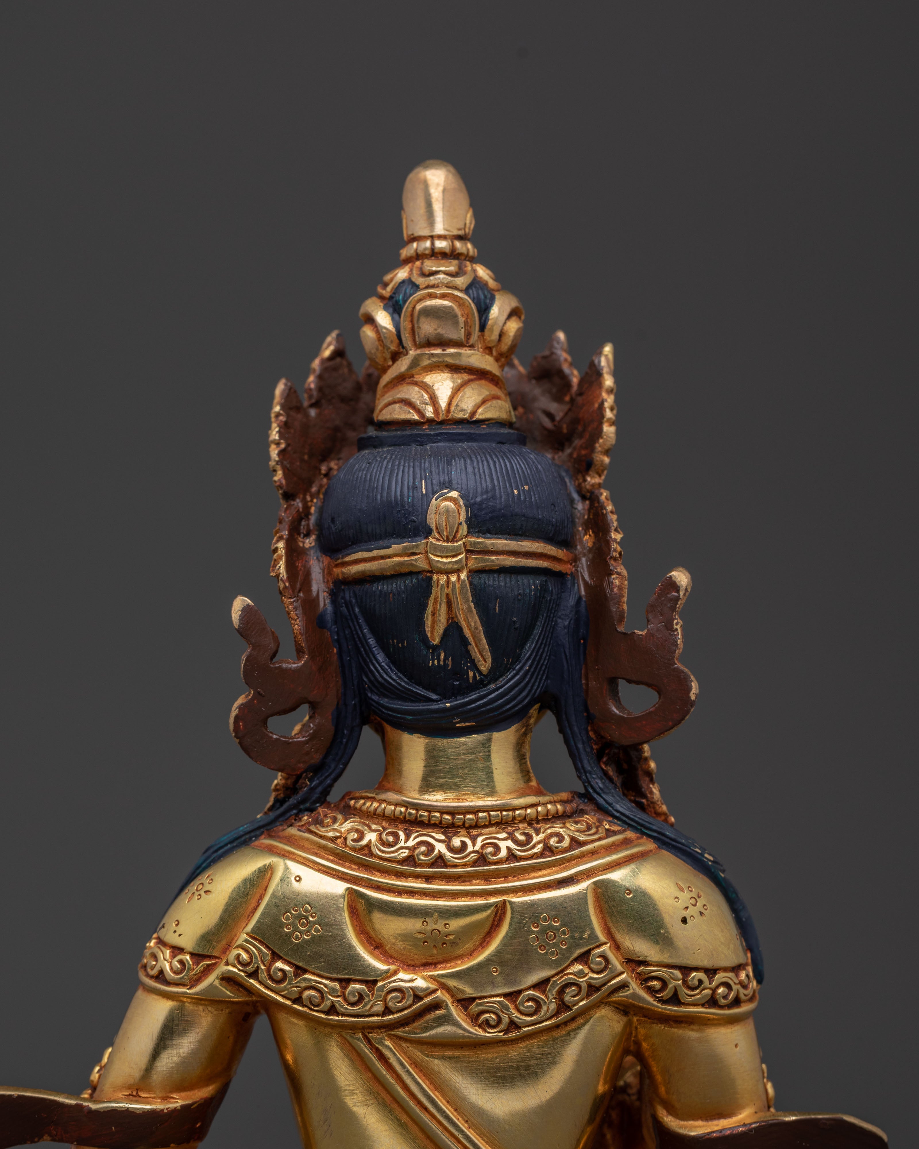 Vajrasattva Golden Statue | Purification and Enlightenment