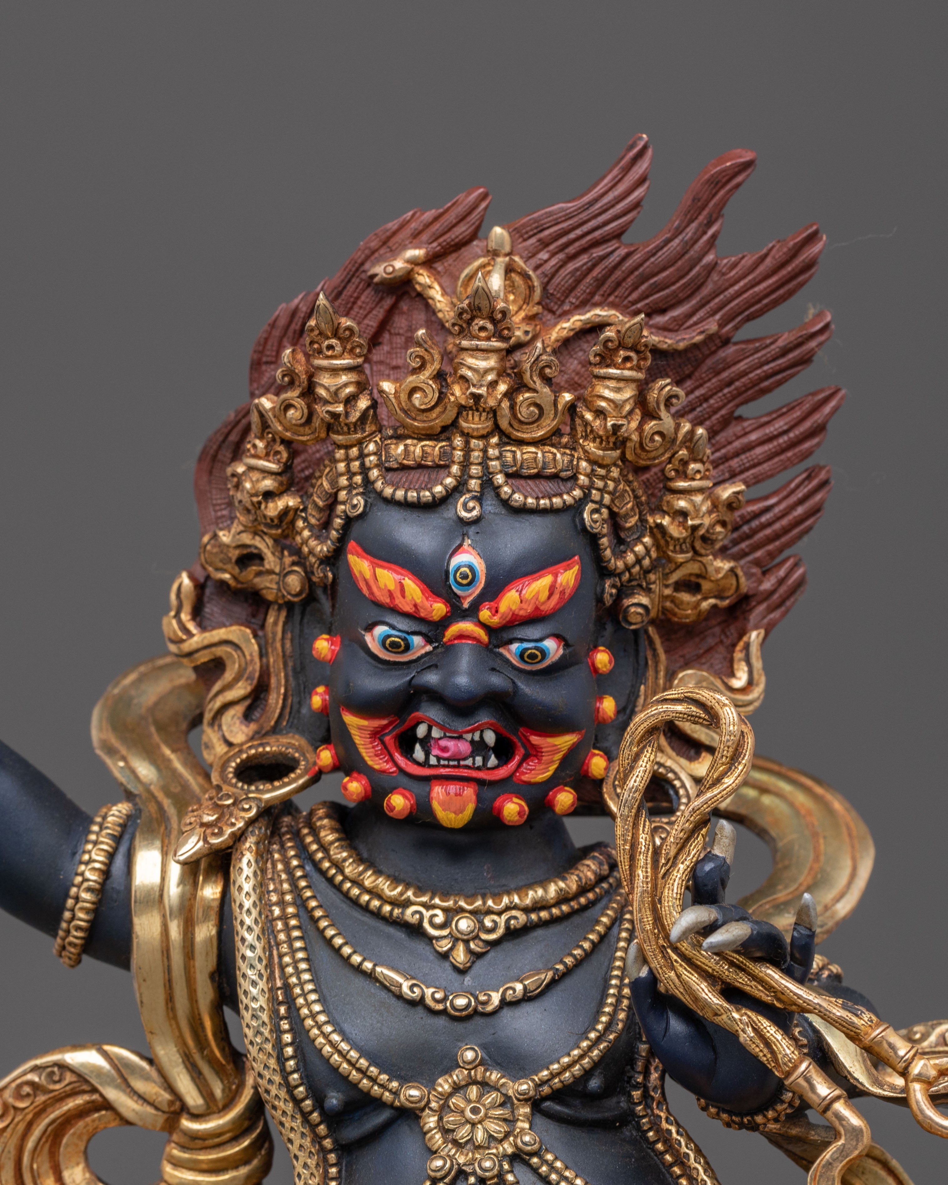 Vajrapani Sacred Deity Statue | Fierce Protector