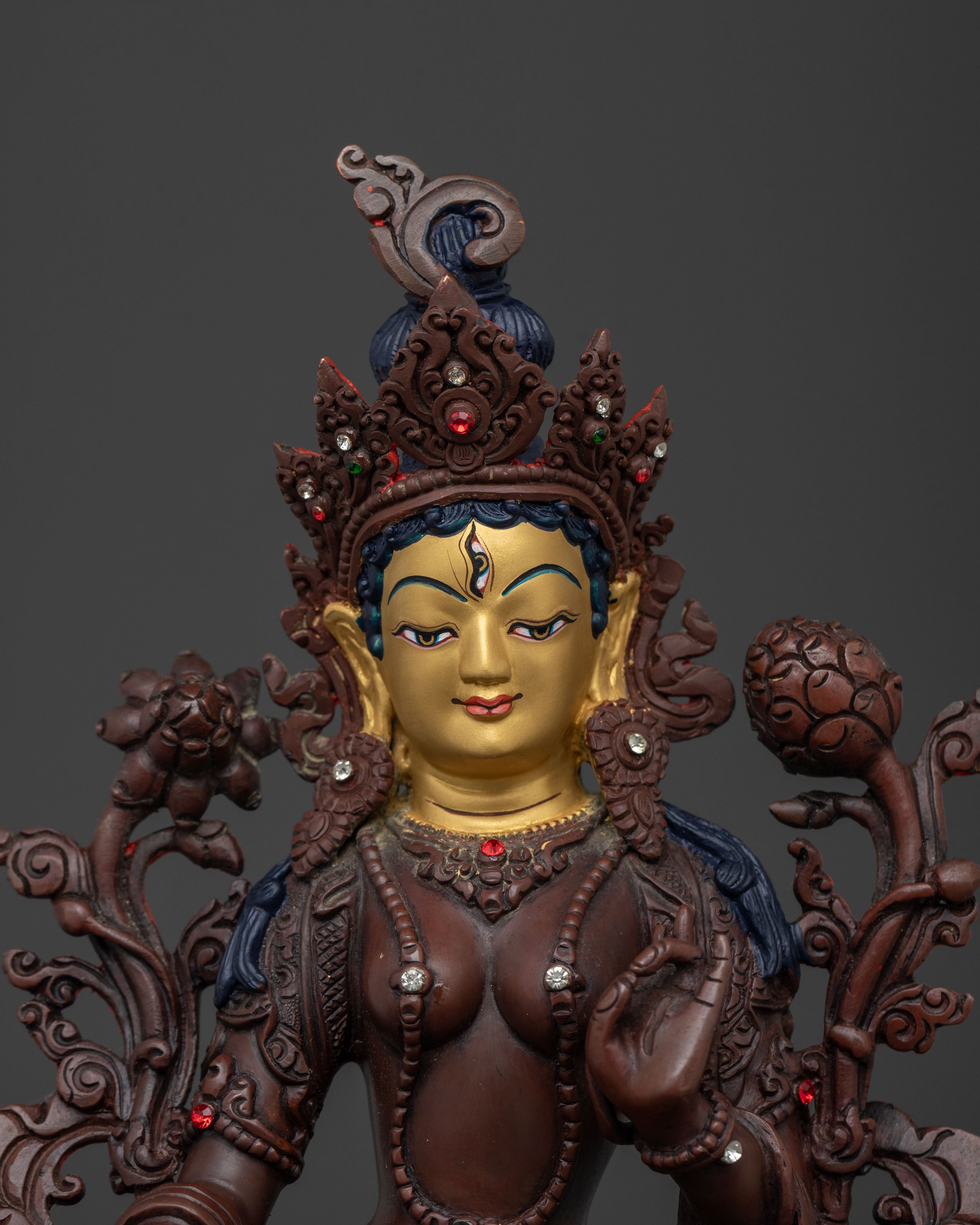 Long Life Figurine of White Tara | Goddess of Compassion