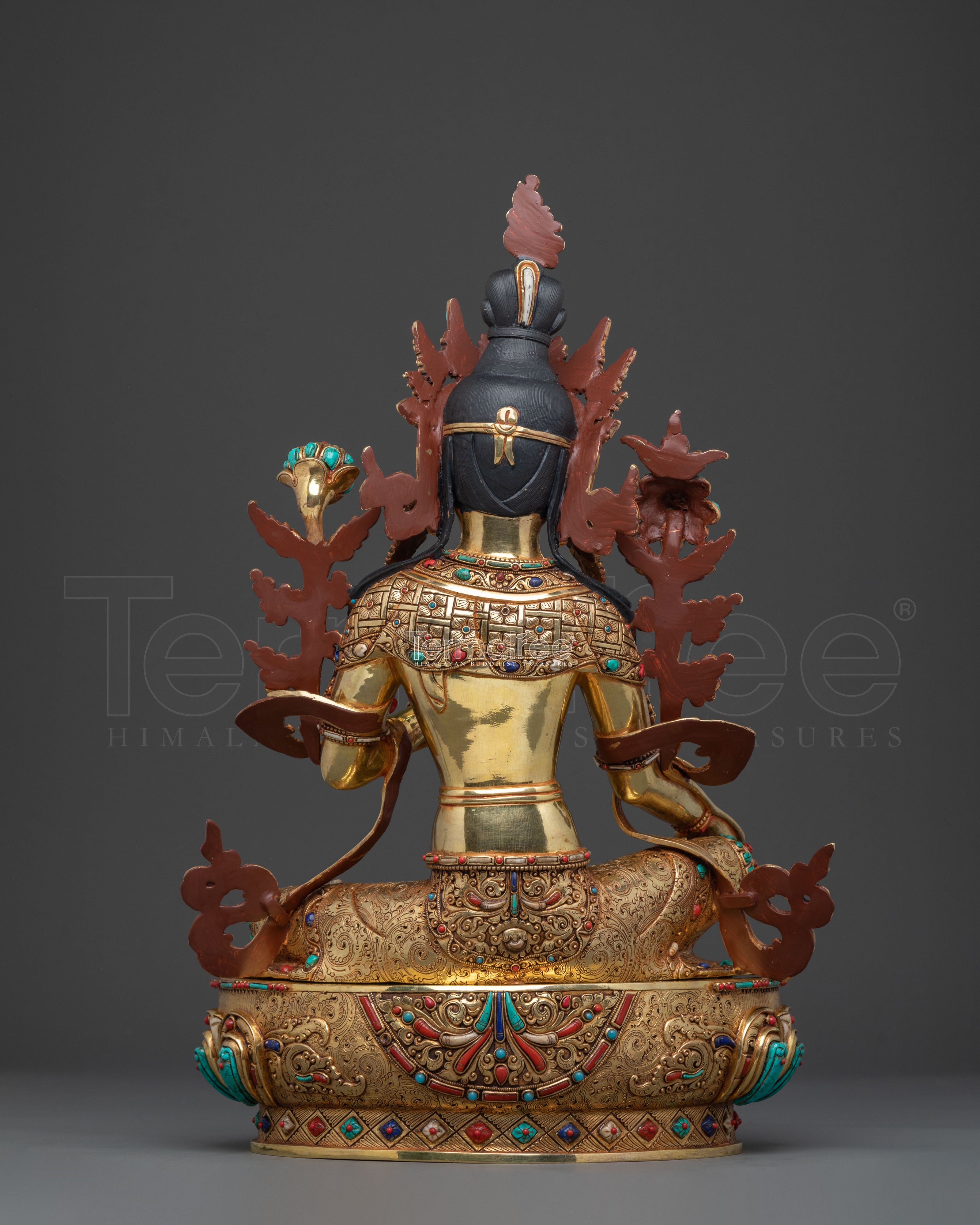 Goddess Green Tara Statue | Meditation Altar Decor