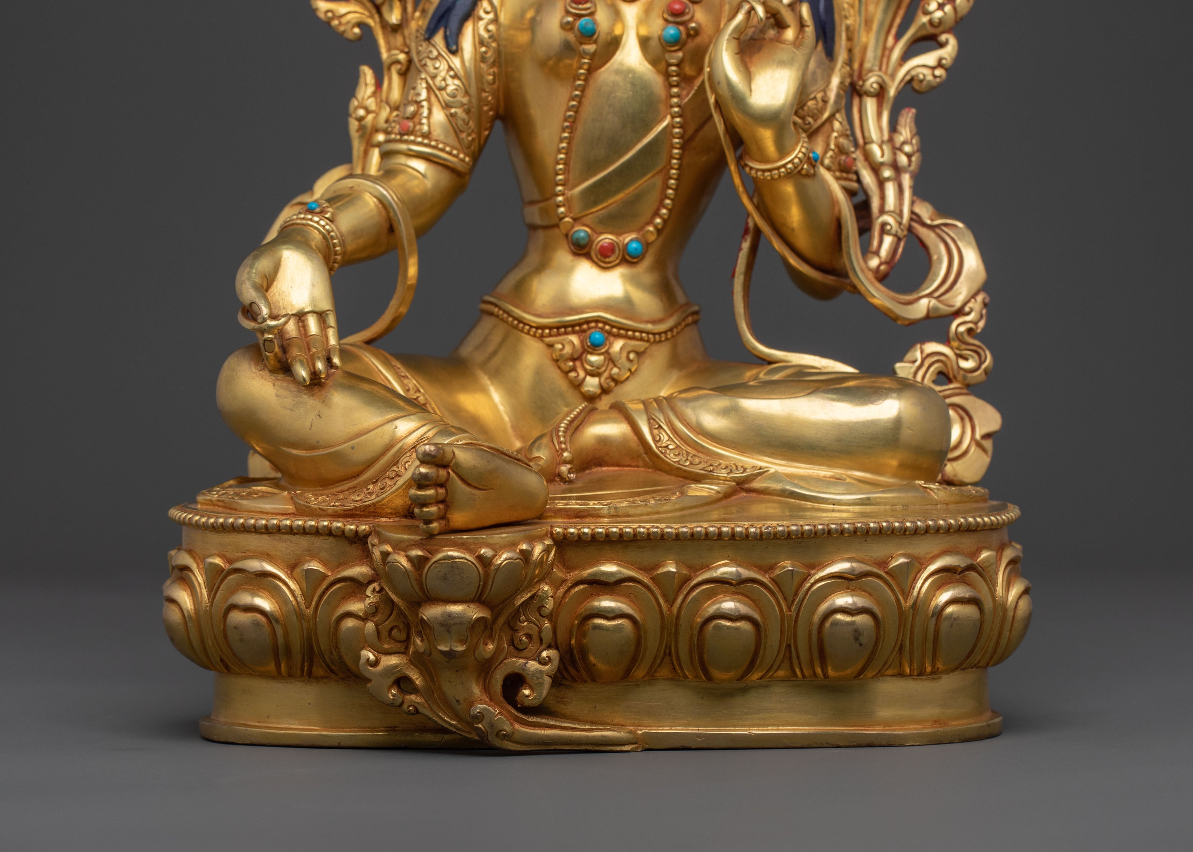 Green Tara Guardian Figurine | Home Decor