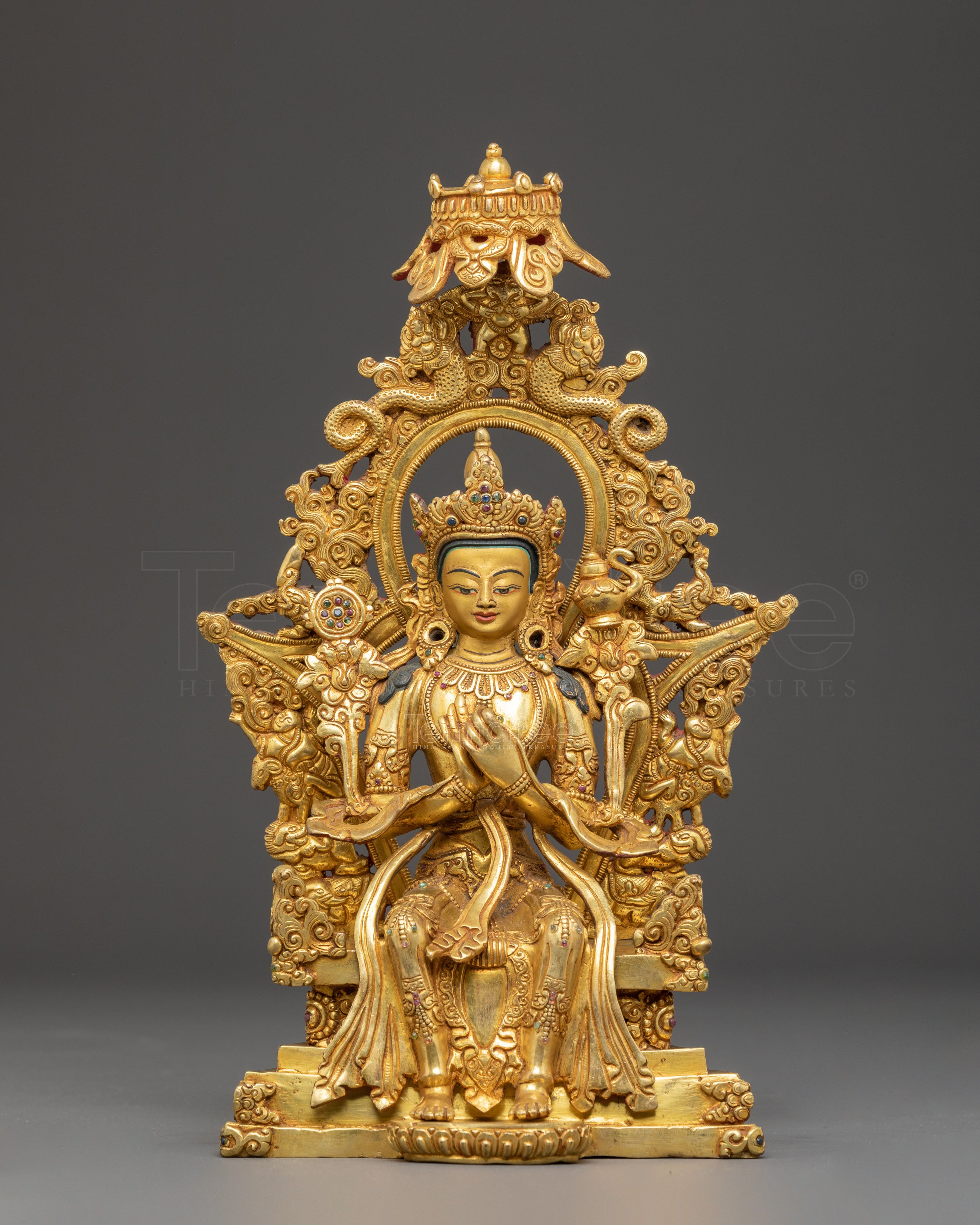 Sacred Statue of Future Buddha Maitreya
