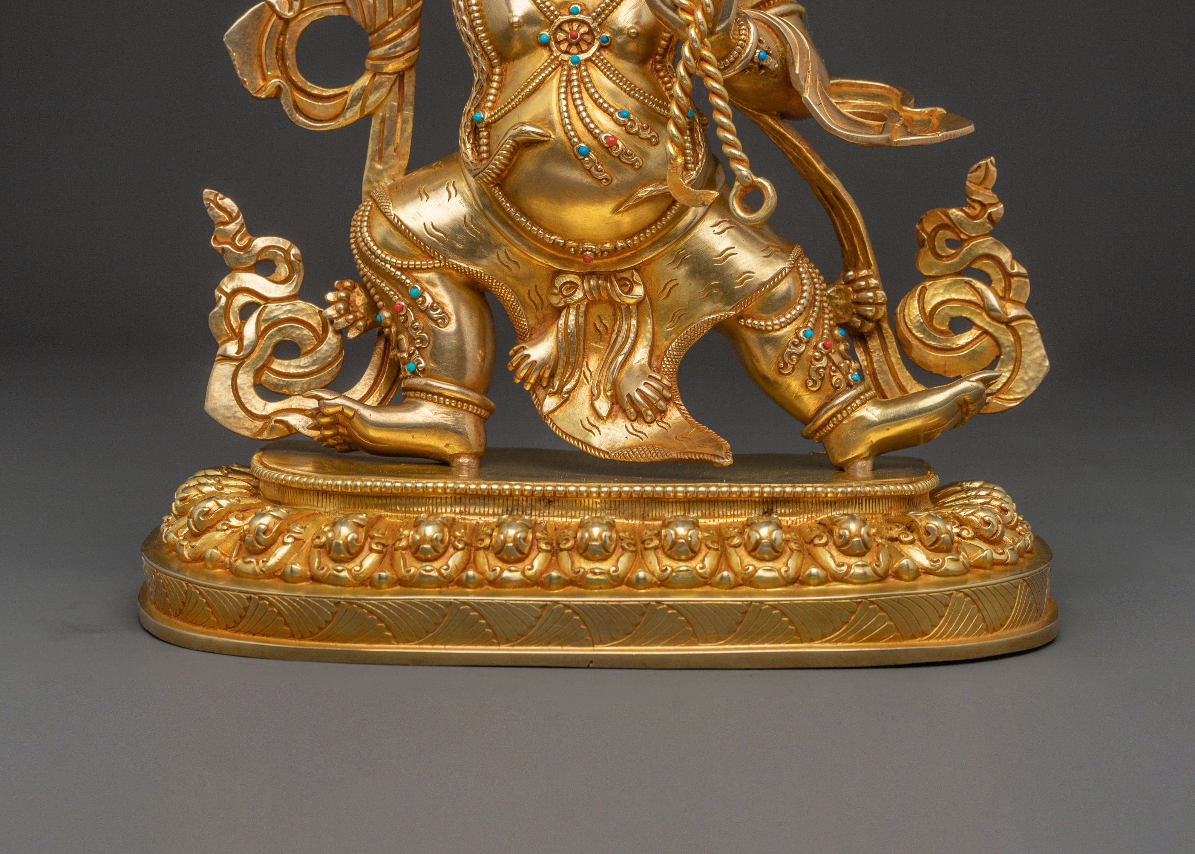 Vajrapani Traditional Statue | Spiritual Figure for Altar Decor