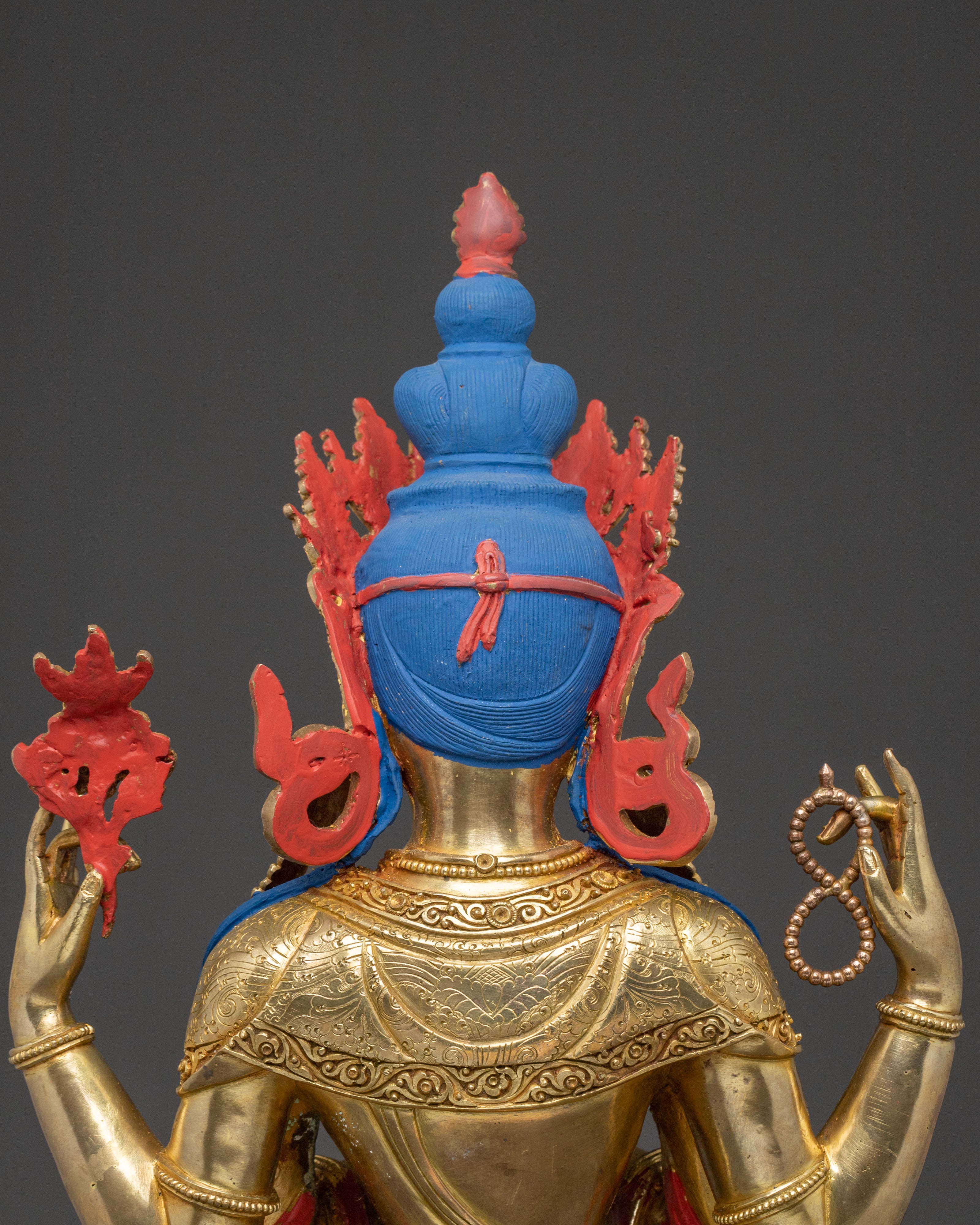 Avalokiteshvara Compassion Statue | Spiritual Figurine
