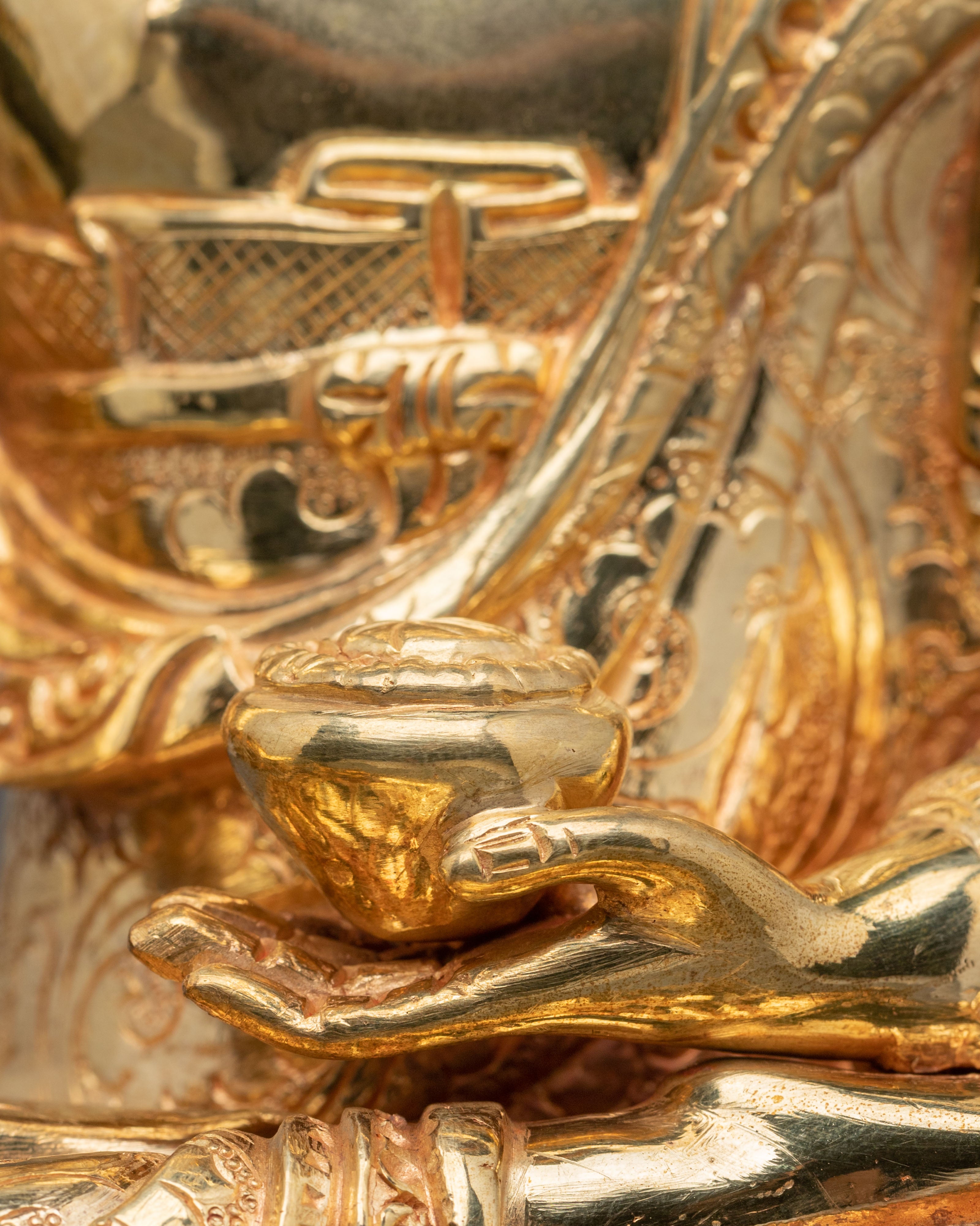 Shakyamuni Buddha Sculpture | Tibetan Buddhist Shrine