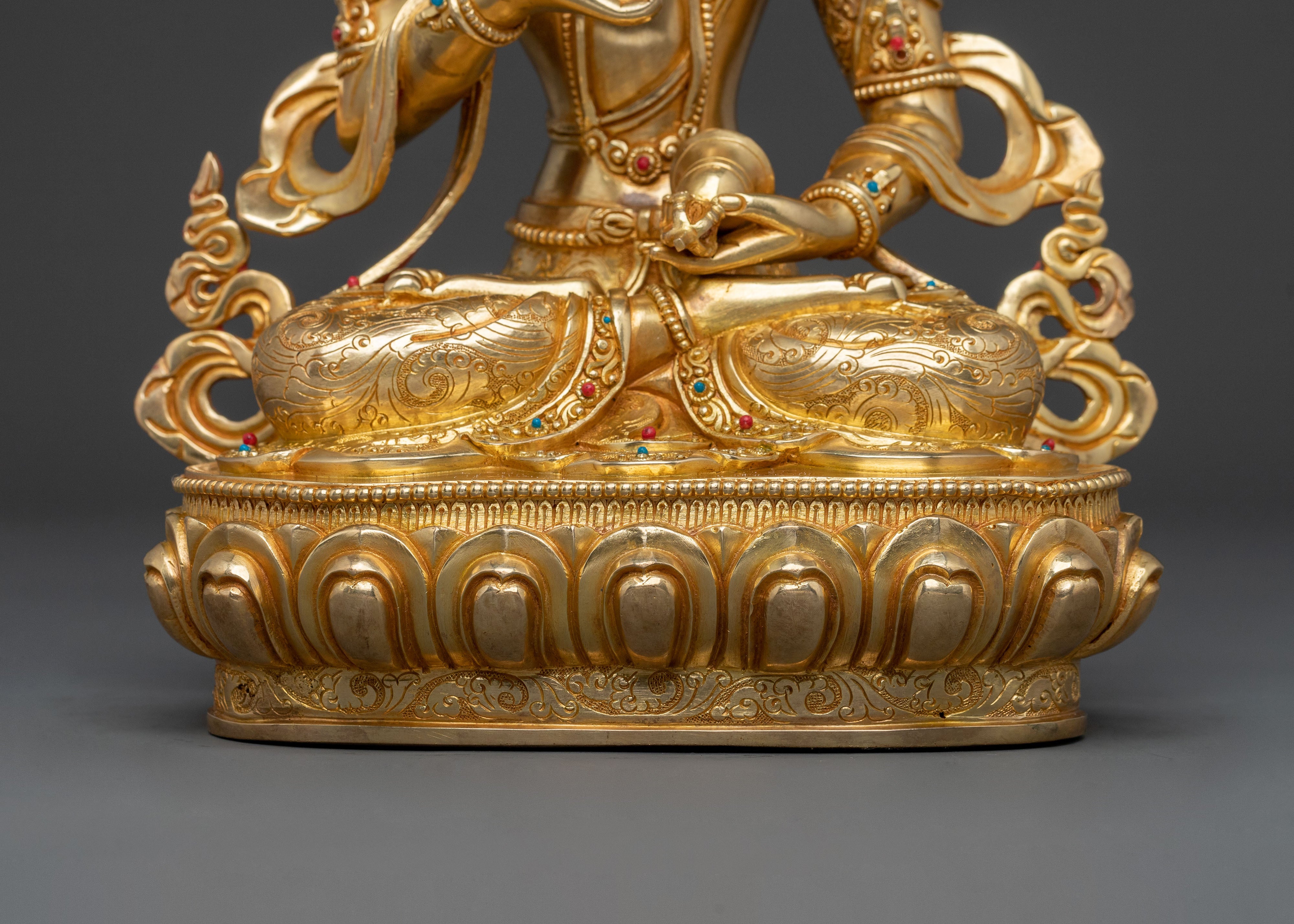 Vajrasattva Meditation Decor Statue | Buddhist Purification Deity