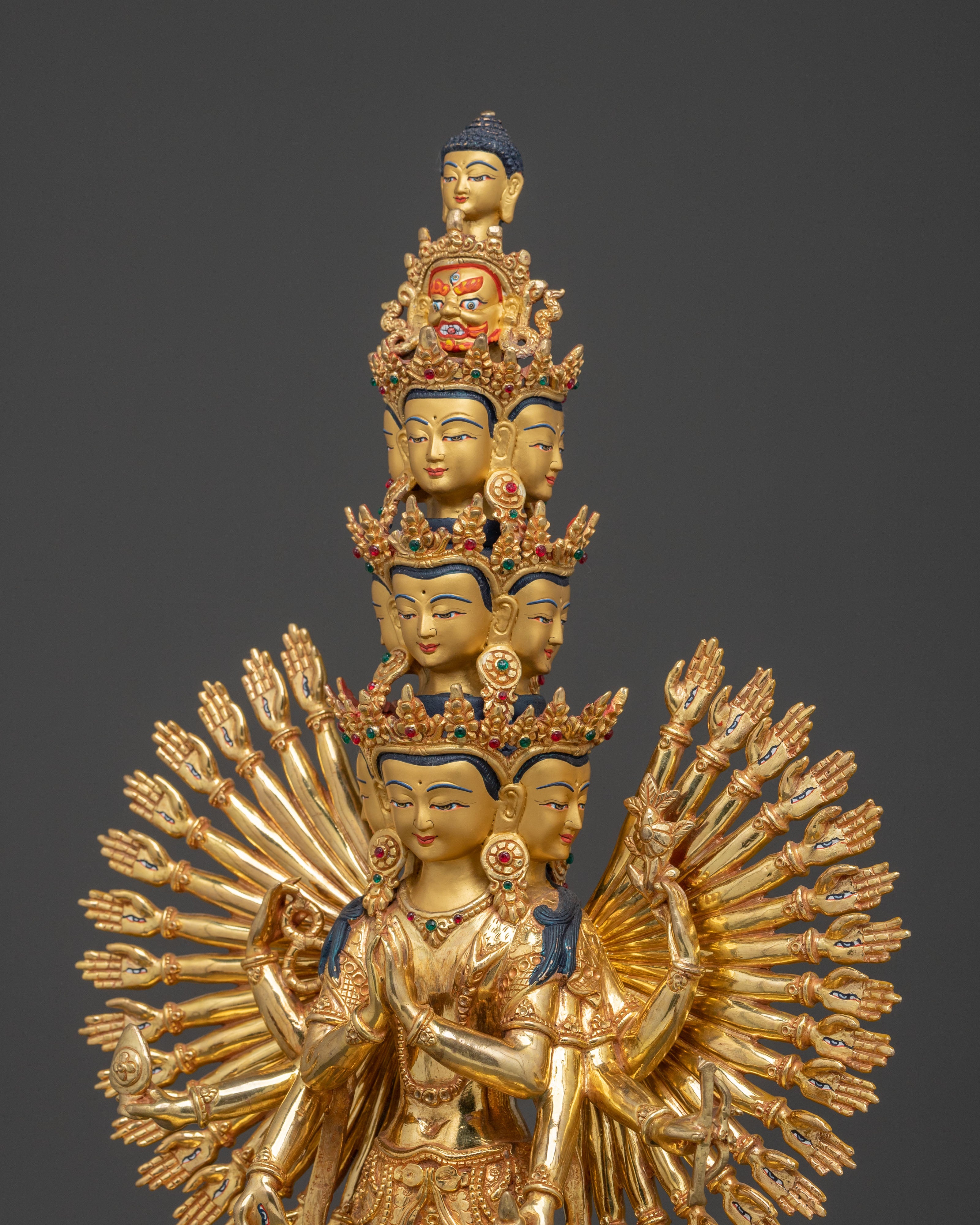 1000 Armed Chenrezig Statue | Made in Nepal