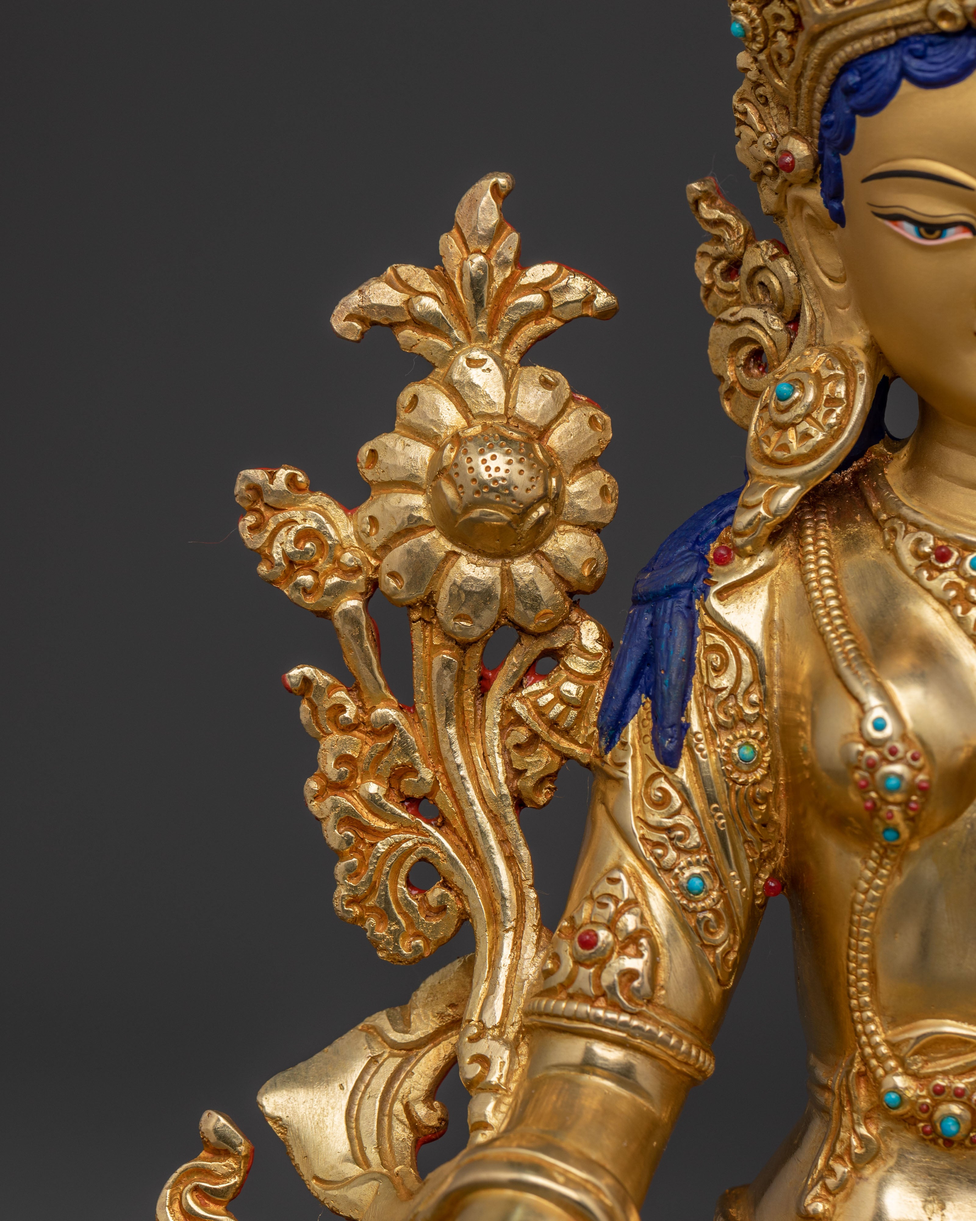 Goddess White Tara Statue | Meditation Figure