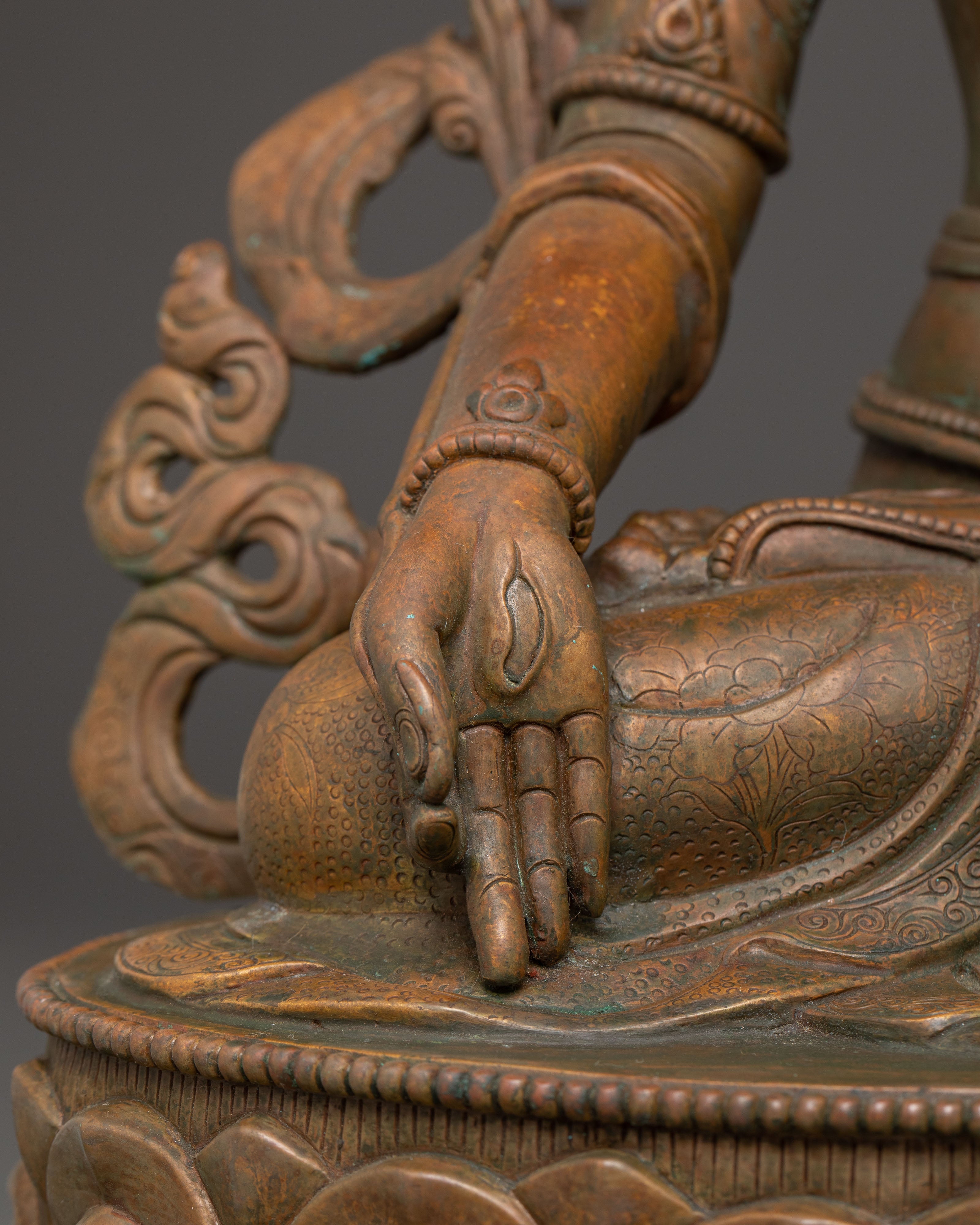 White Tara Statue of Long Life | Healing and Protection