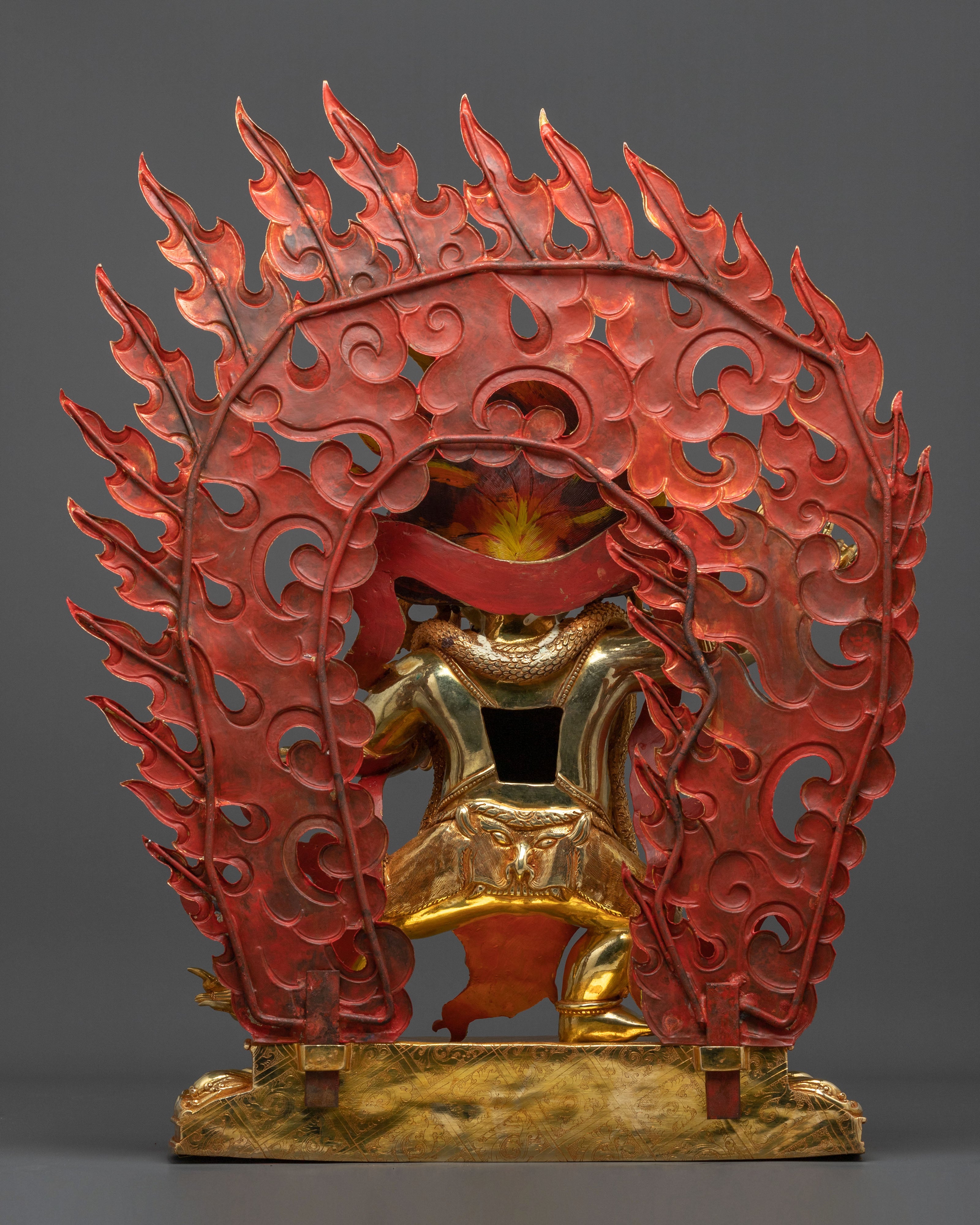 Vajrapani Fierce Buddhist Guardian Figure