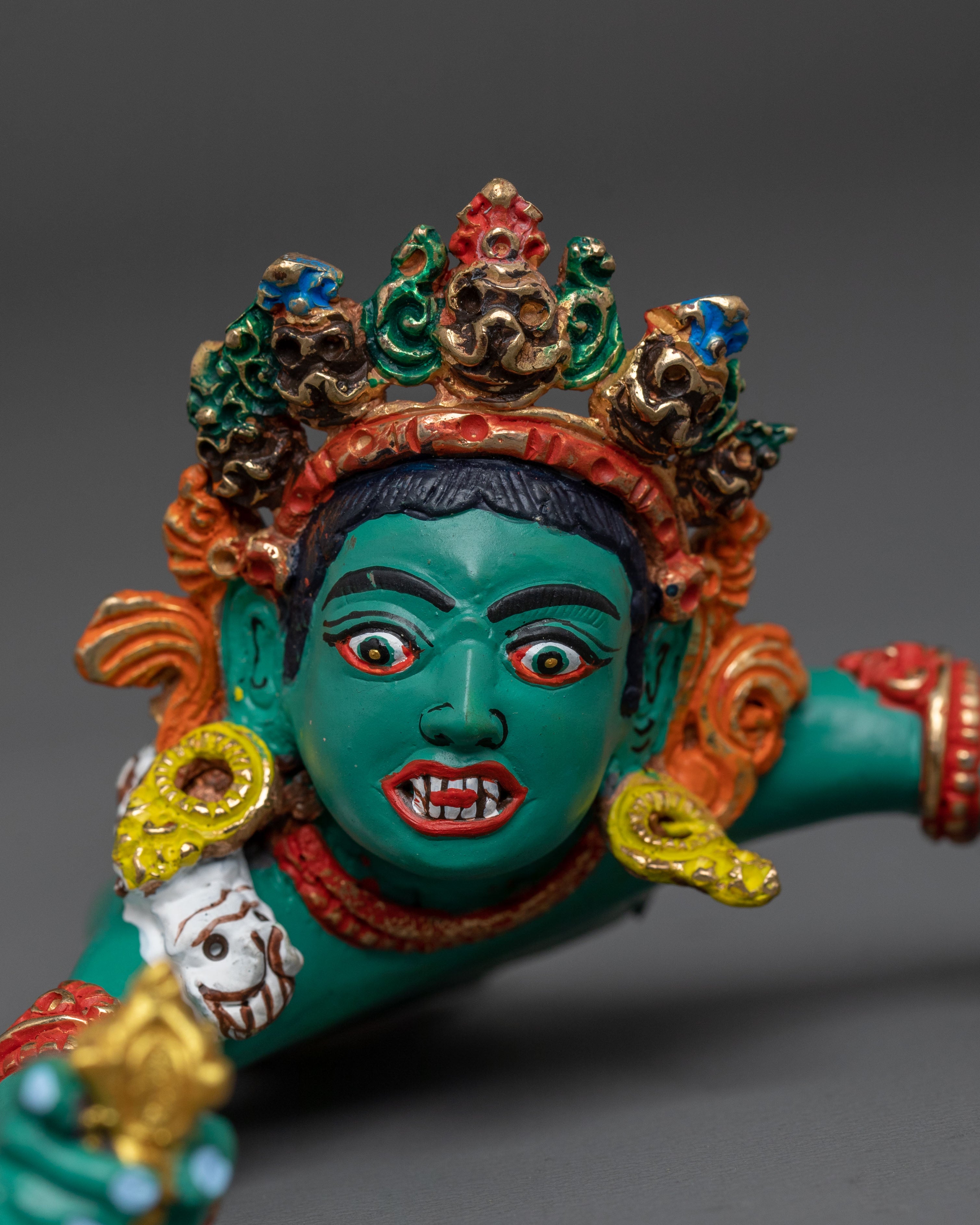 Kalachakra Sacred Sculpture with Consort | Home Decor