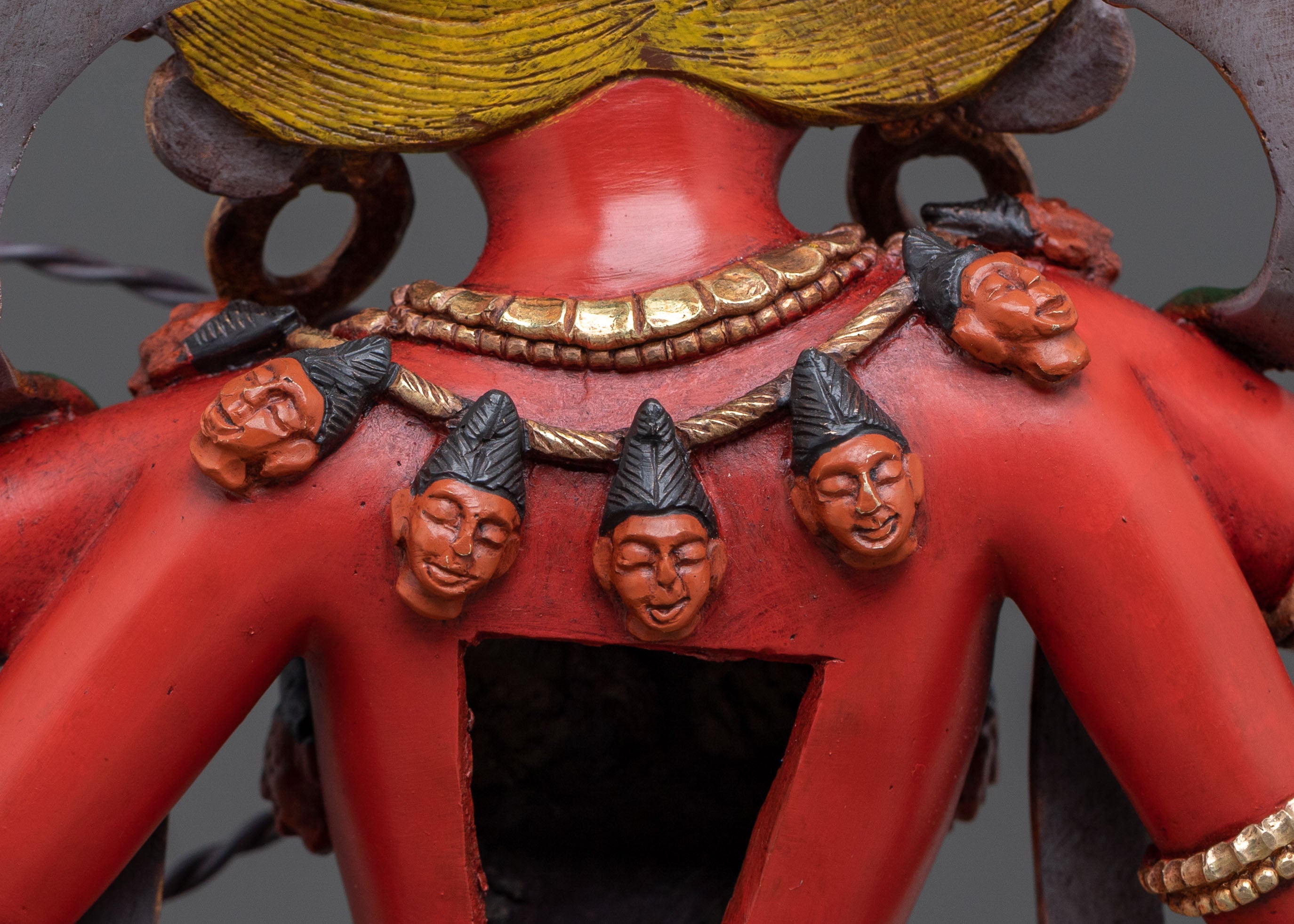 Red Tara: Kurukulla | 24K Gold Gilded Traditional Figure