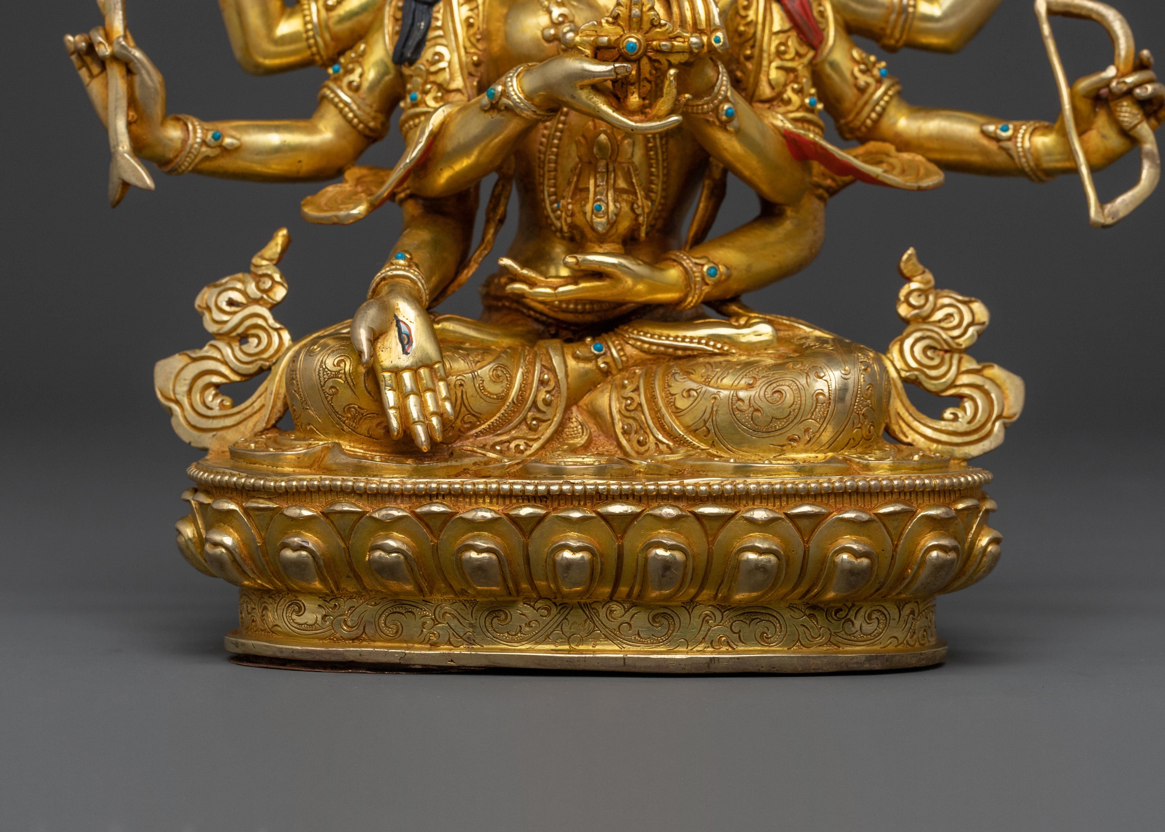 Namgyalma Sacred Golden Statue | Buddhist Goddess