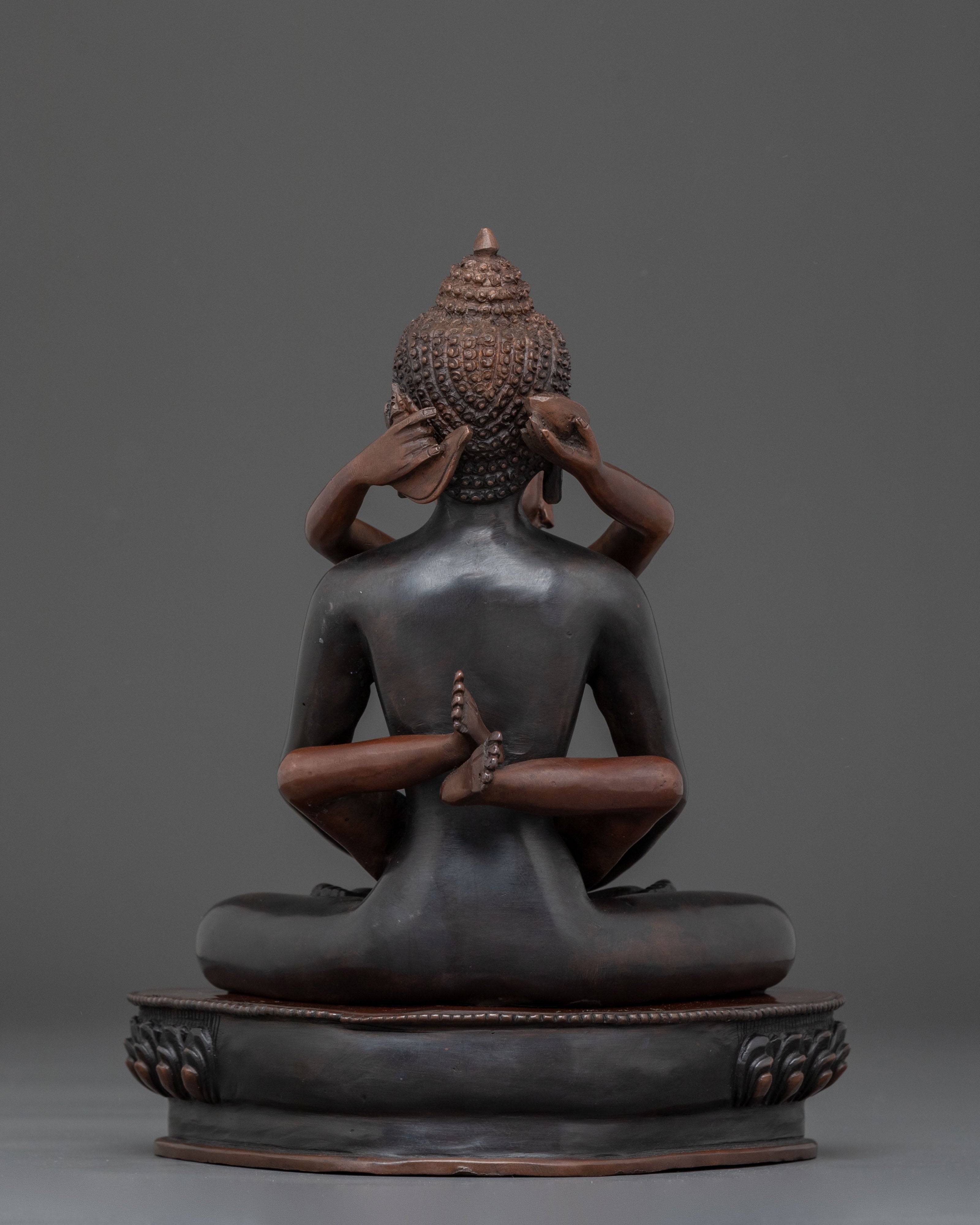 Handcrafted Samantabhadra with Consort Statue