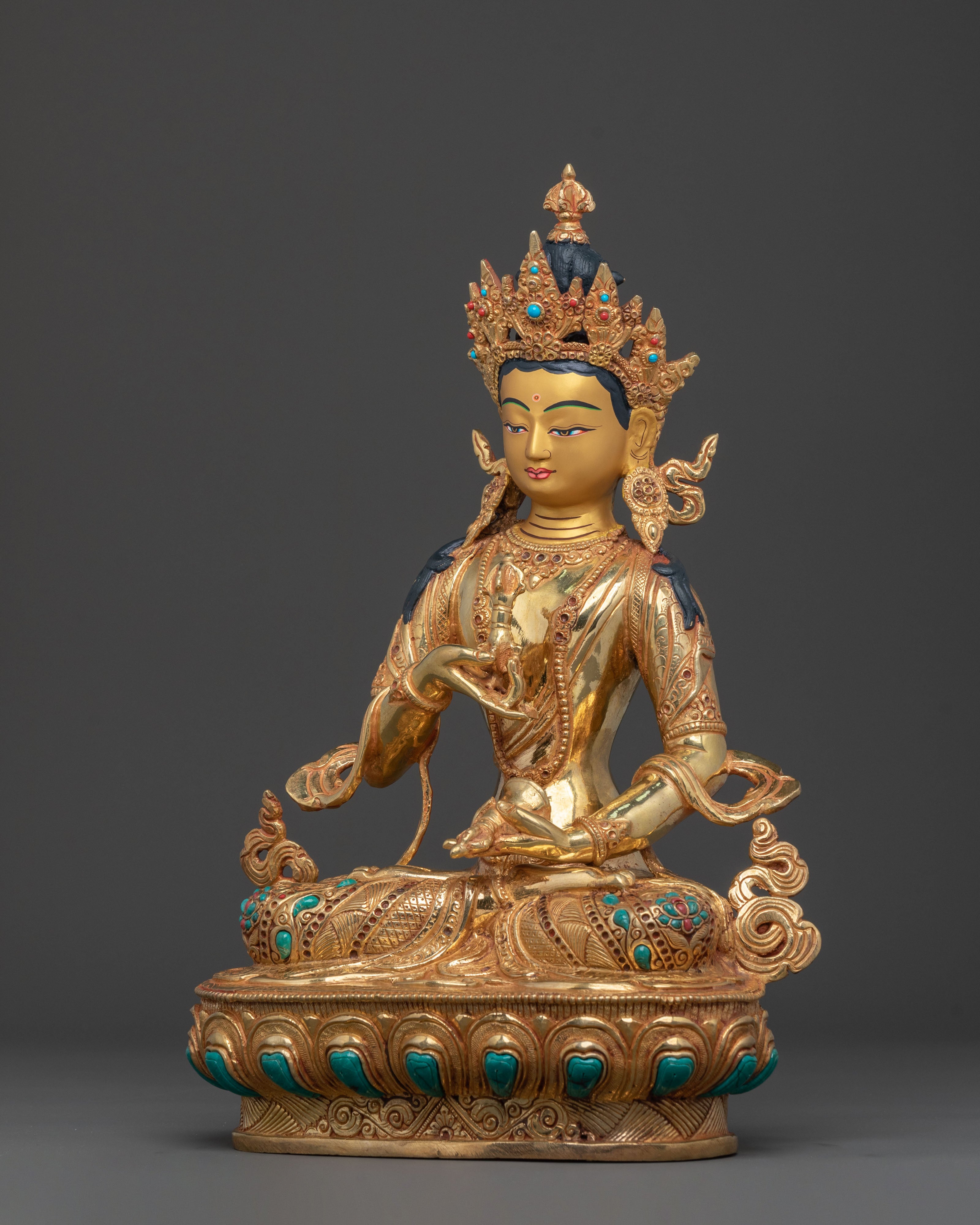 Vajrasattva Spiritual Statue: Altar Home Decor