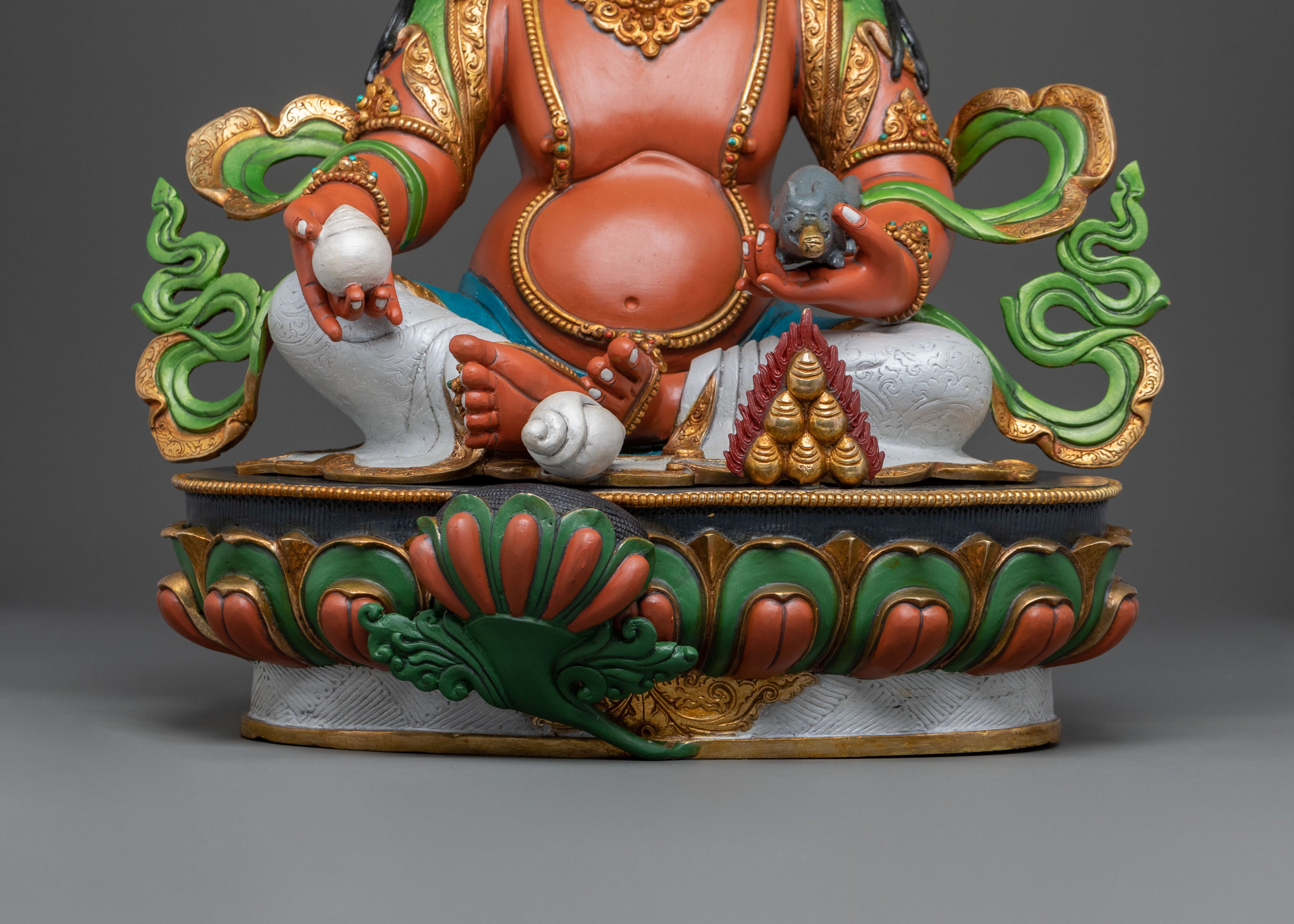 Handmade Dzambhala Statue | Sacred Figurine