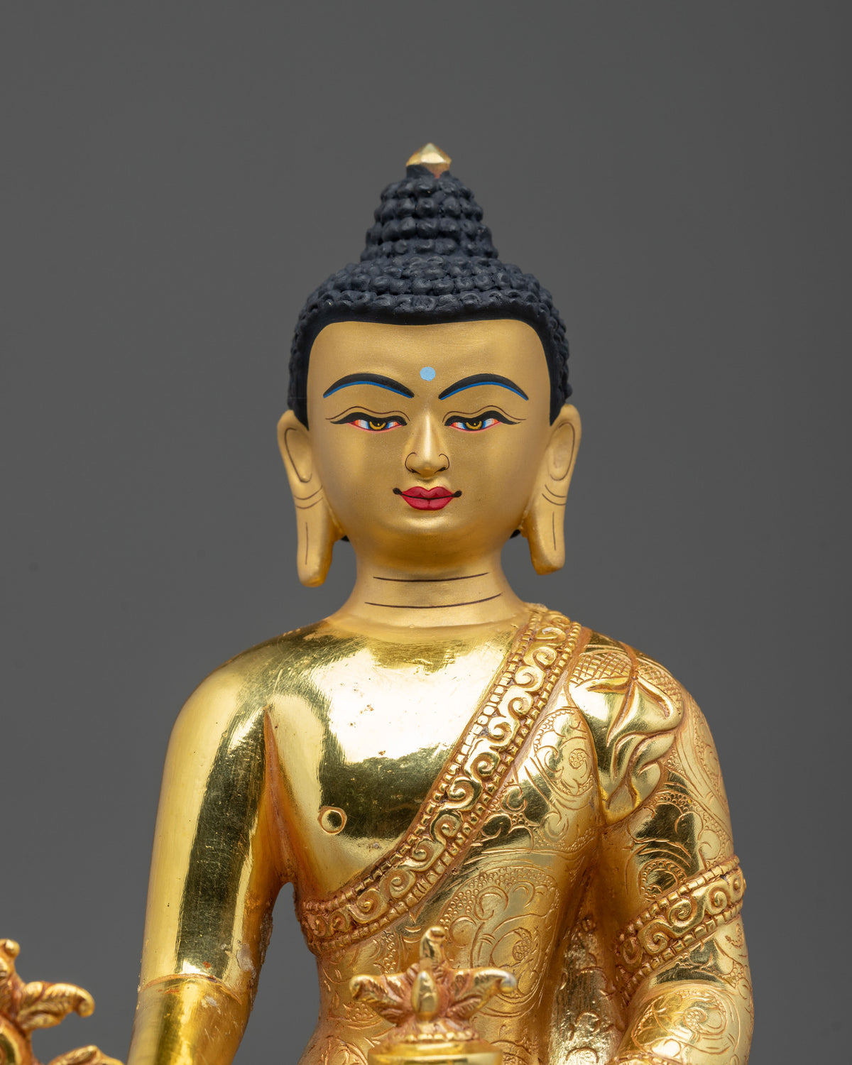 Medicine Buddha Sculpture | Figurine for Sacred Healing