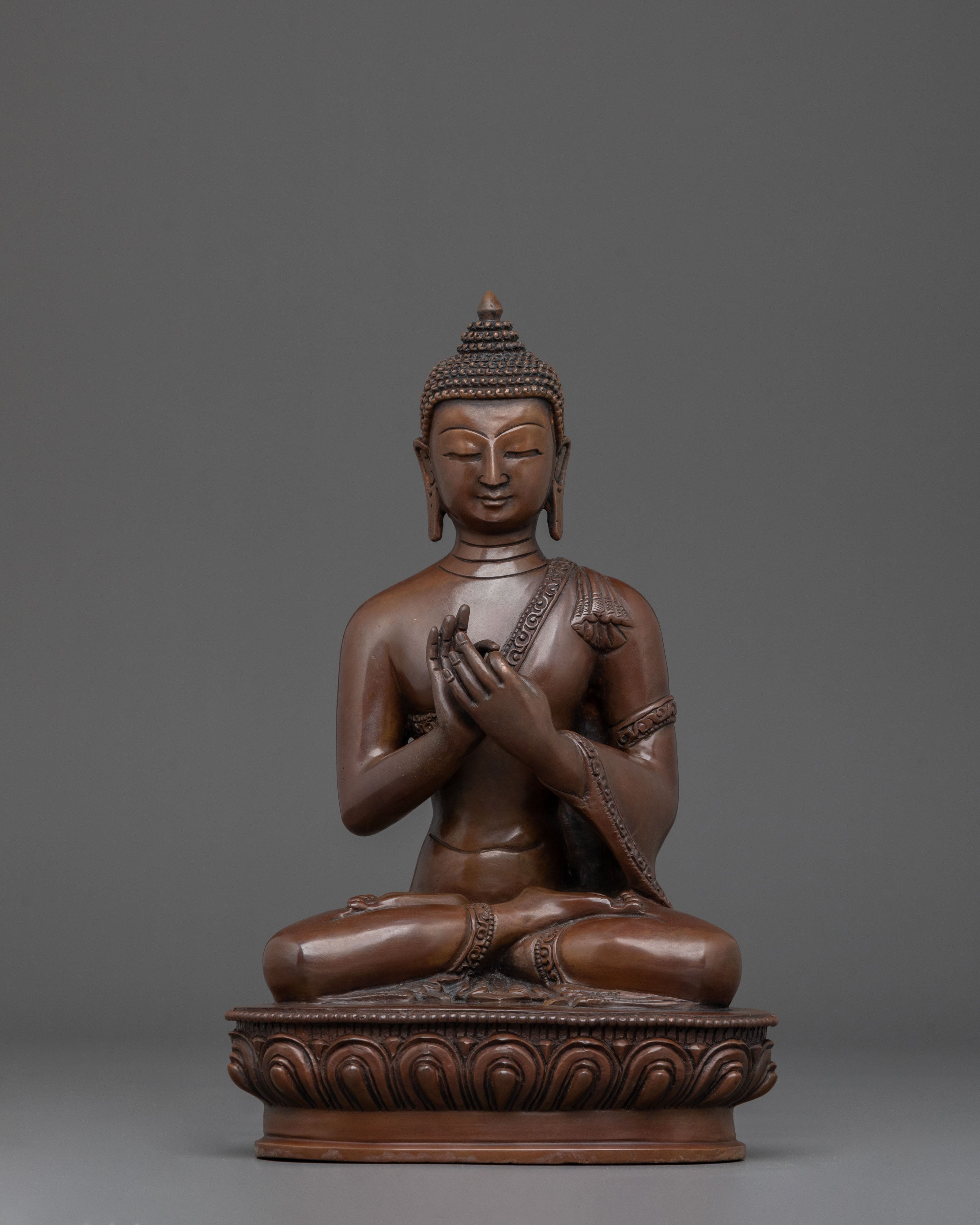 Vairocana Meditation Sculpture:  Tibetan Buddhist Sacred Sculpture