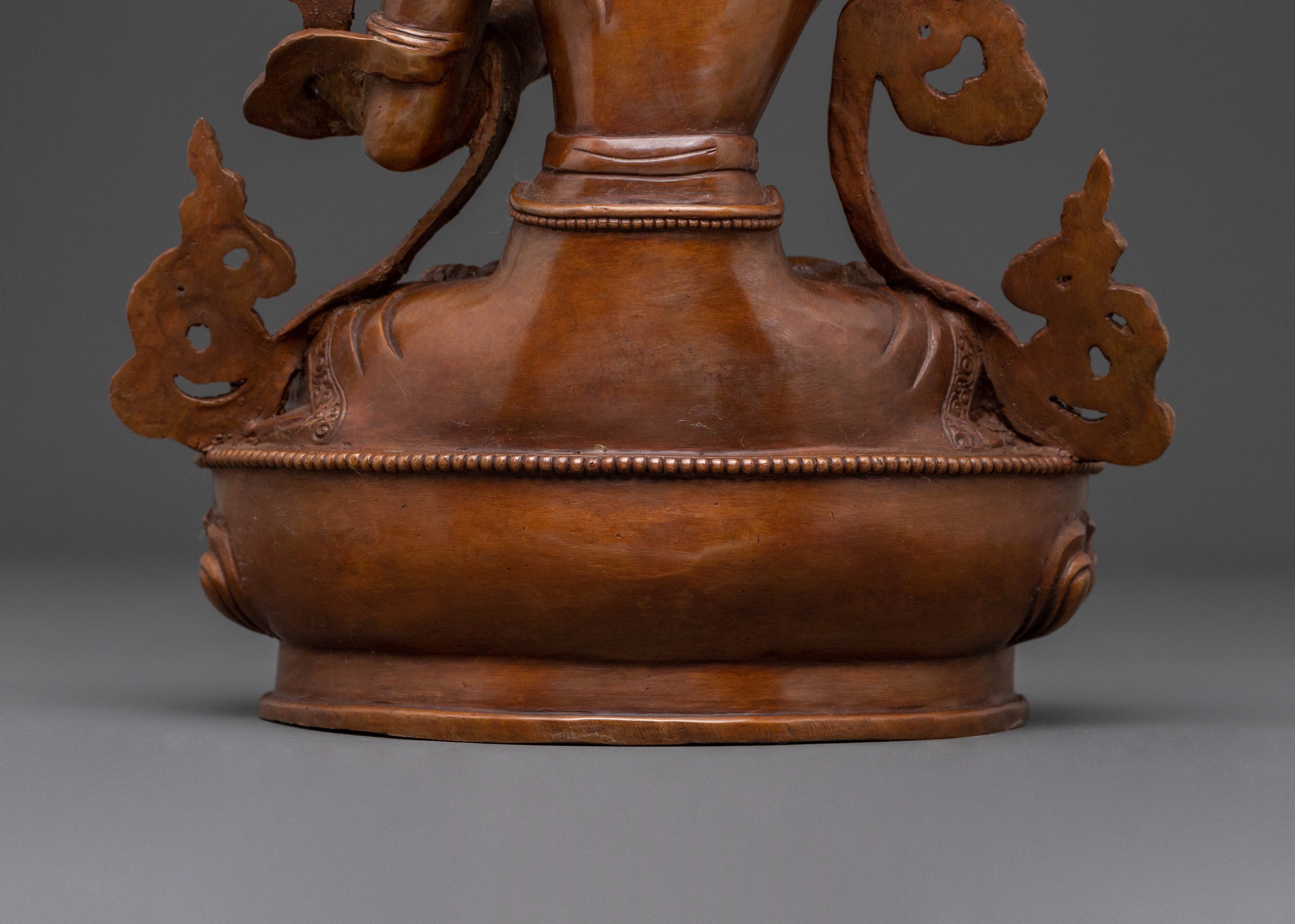 Manjushri Bodhisattva – Oxidized Copper Wisdom