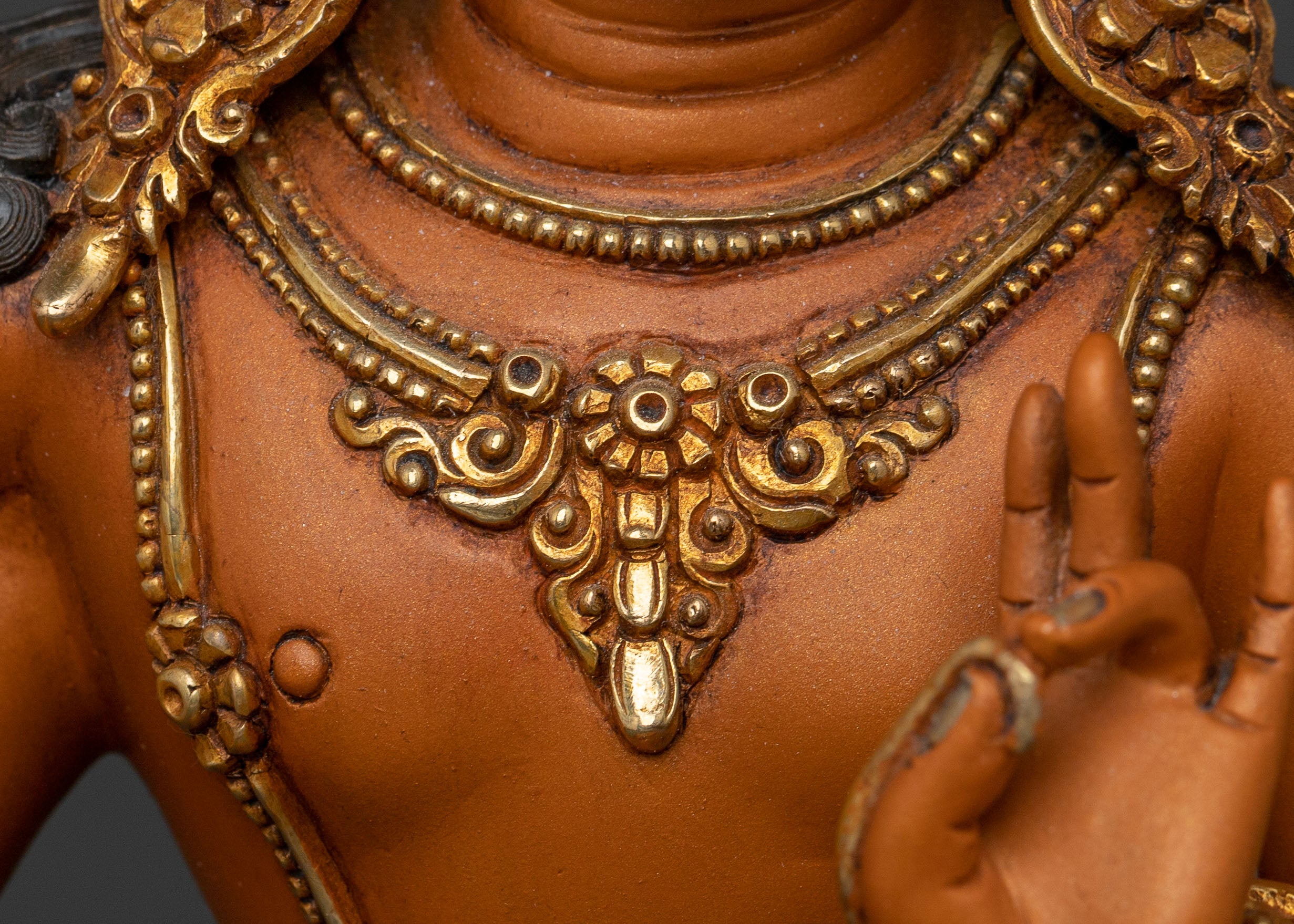 Handcrafted Maha Manjushri Statue: Divine Form