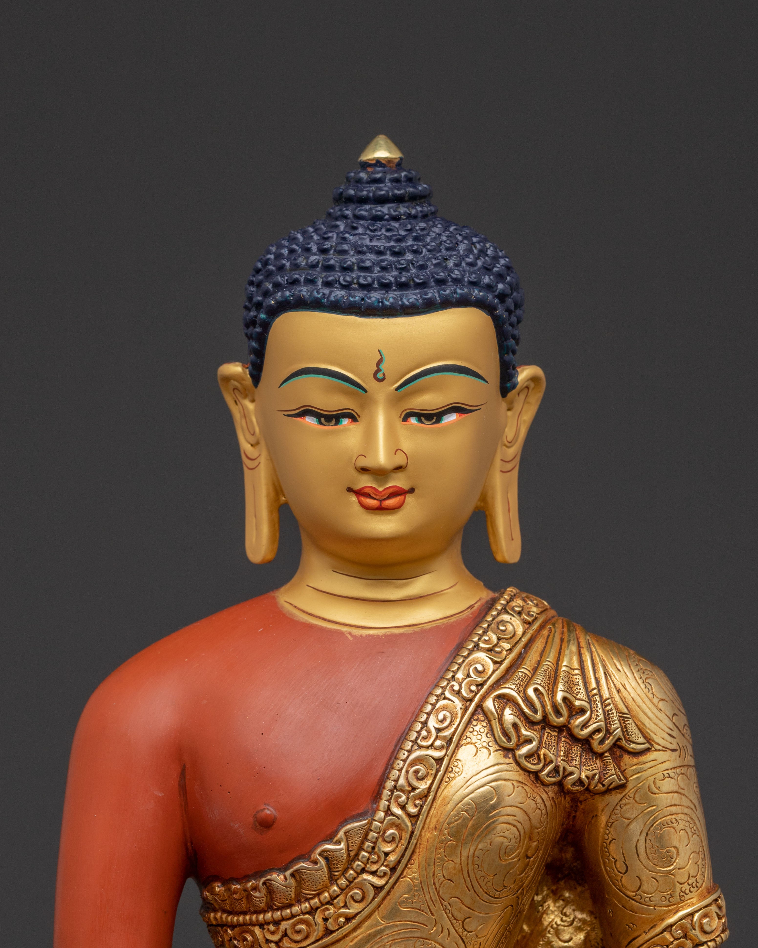 Awakened Shakyamuni Buddha Statue | Handcrafted Serenity