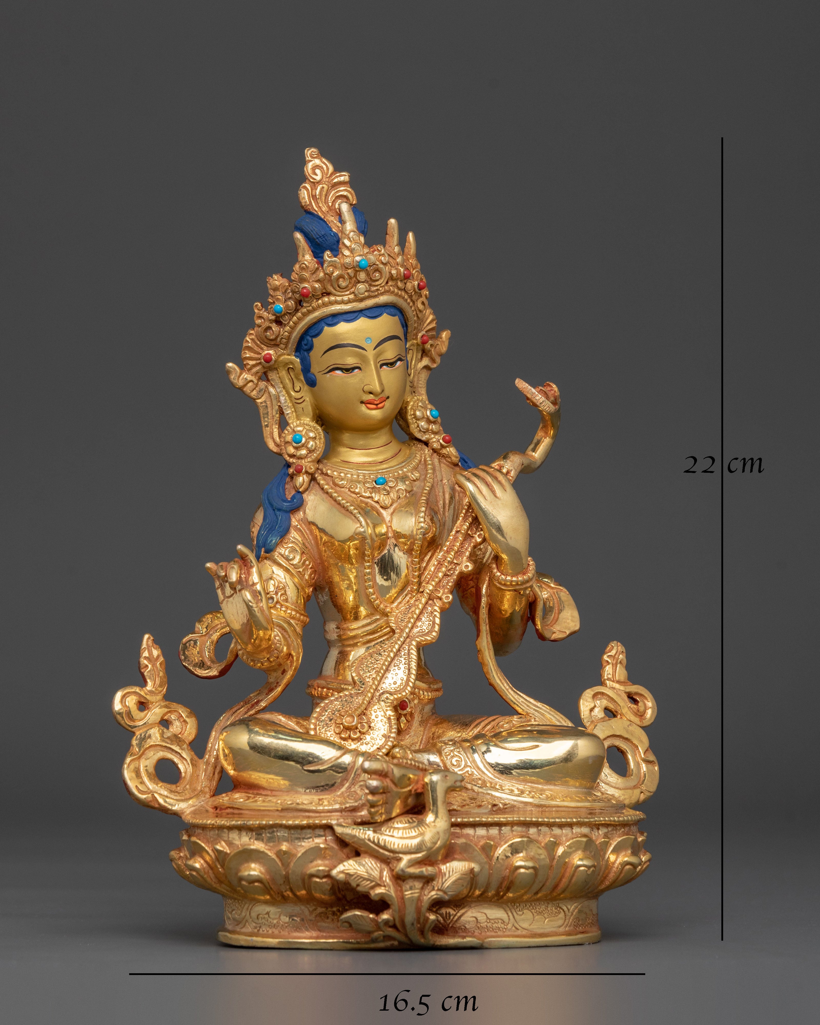 Goddess Saraswati Statue | Hindu Devi of Knowledge