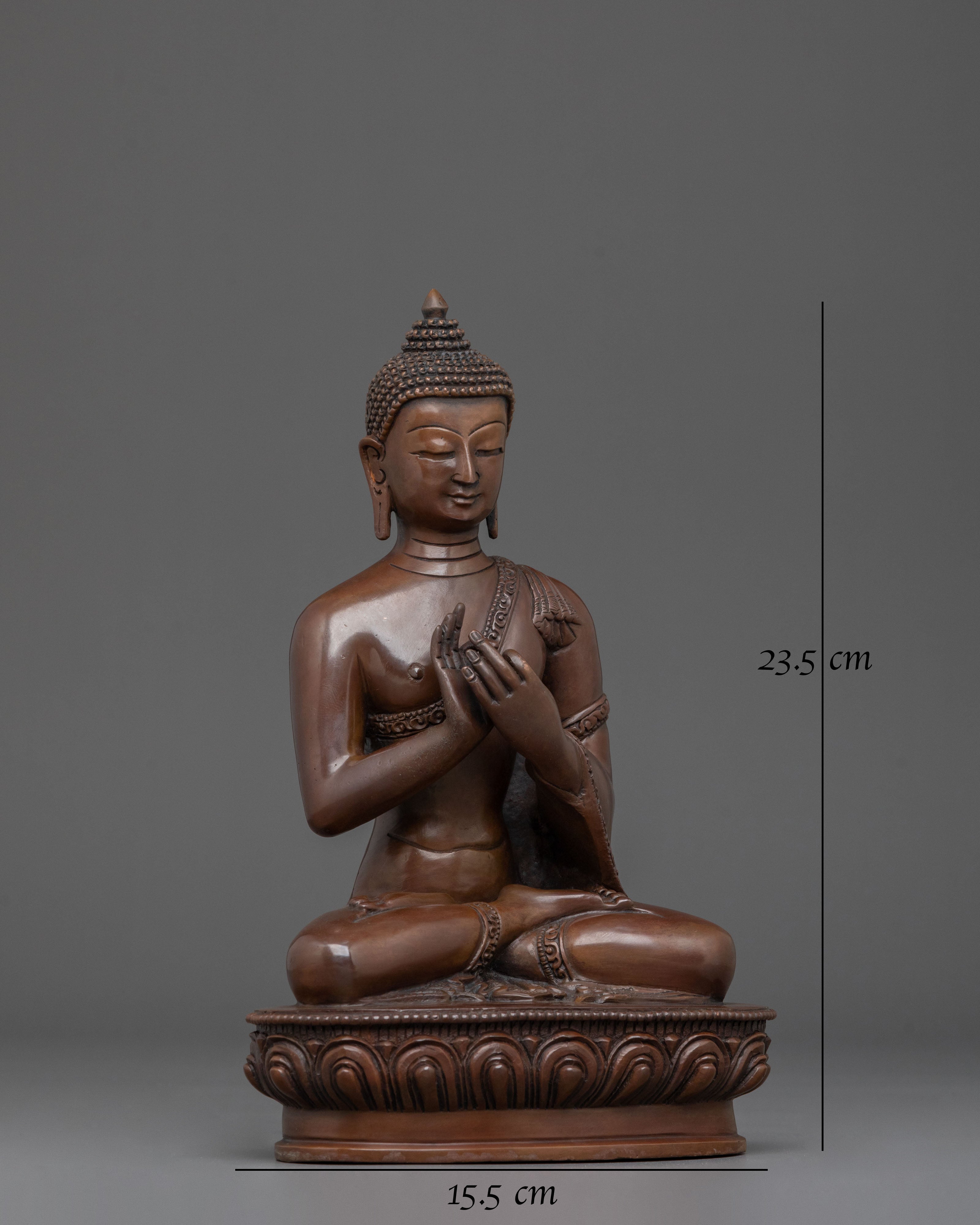 Vairocana Meditation Sculpture:  Tibetan Buddhist Sacred Sculpture