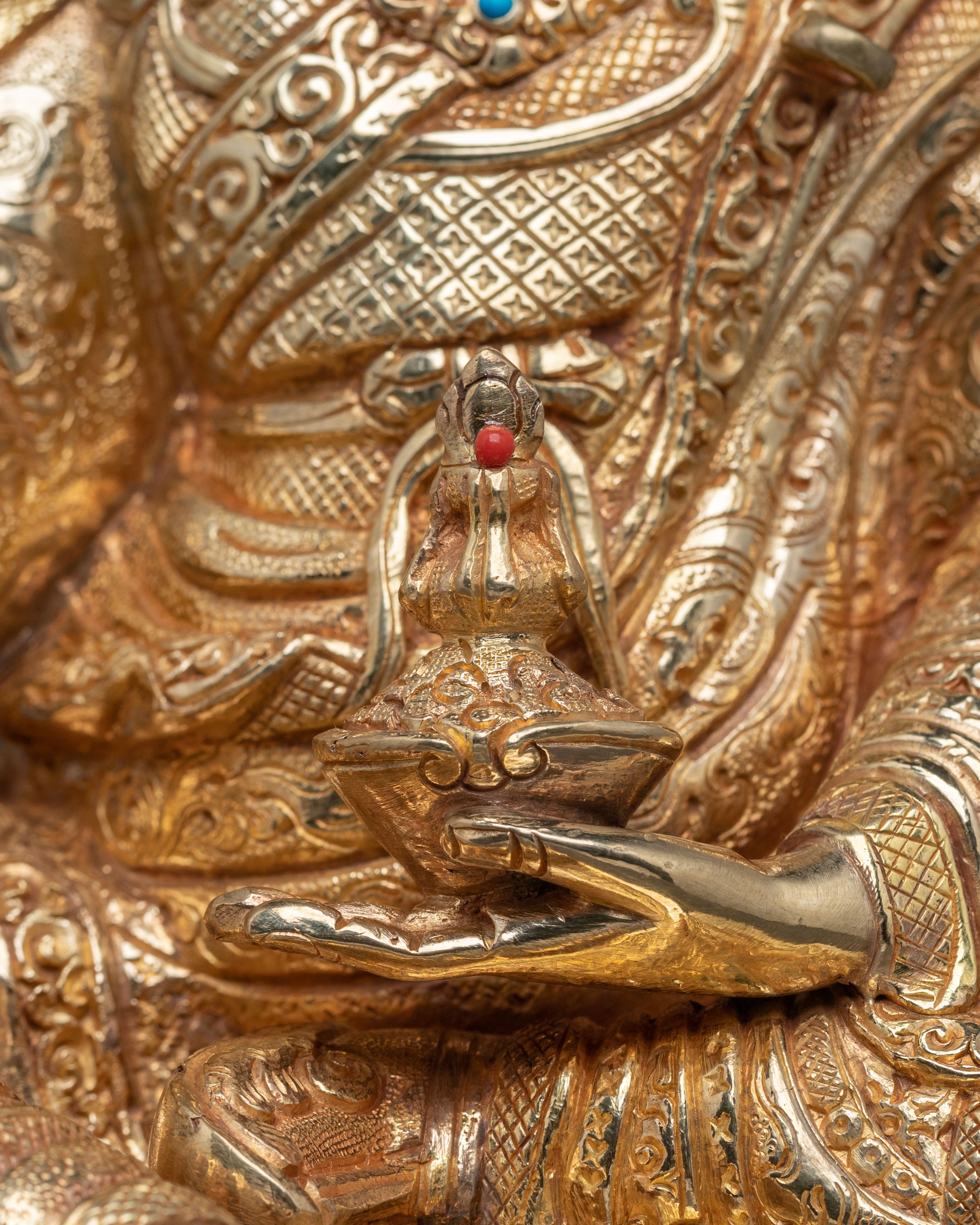Padmasambhava Lotus Born Sacred Statue