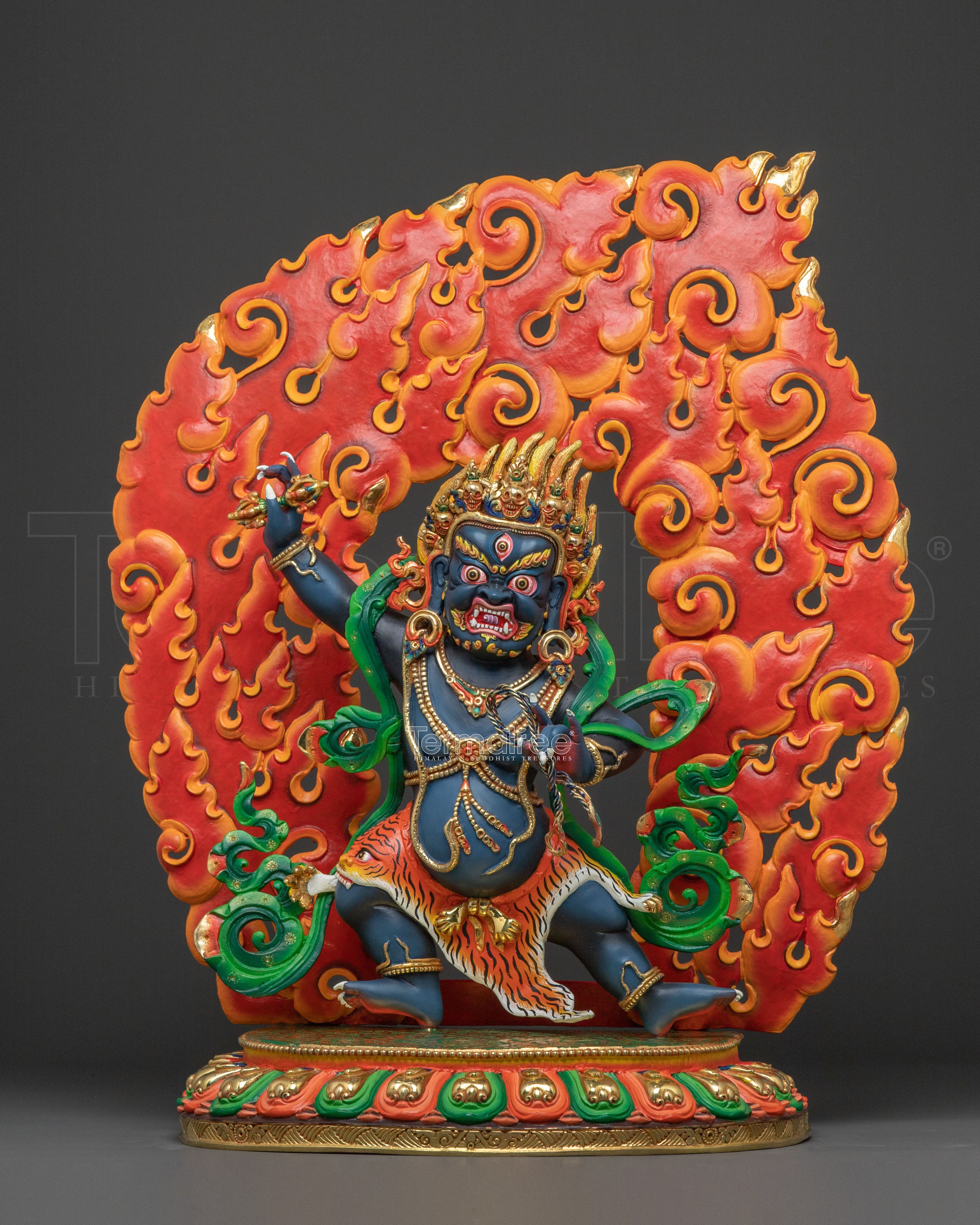 Vajrapani Tantric Deity Statue | Protector of Life and Wellness