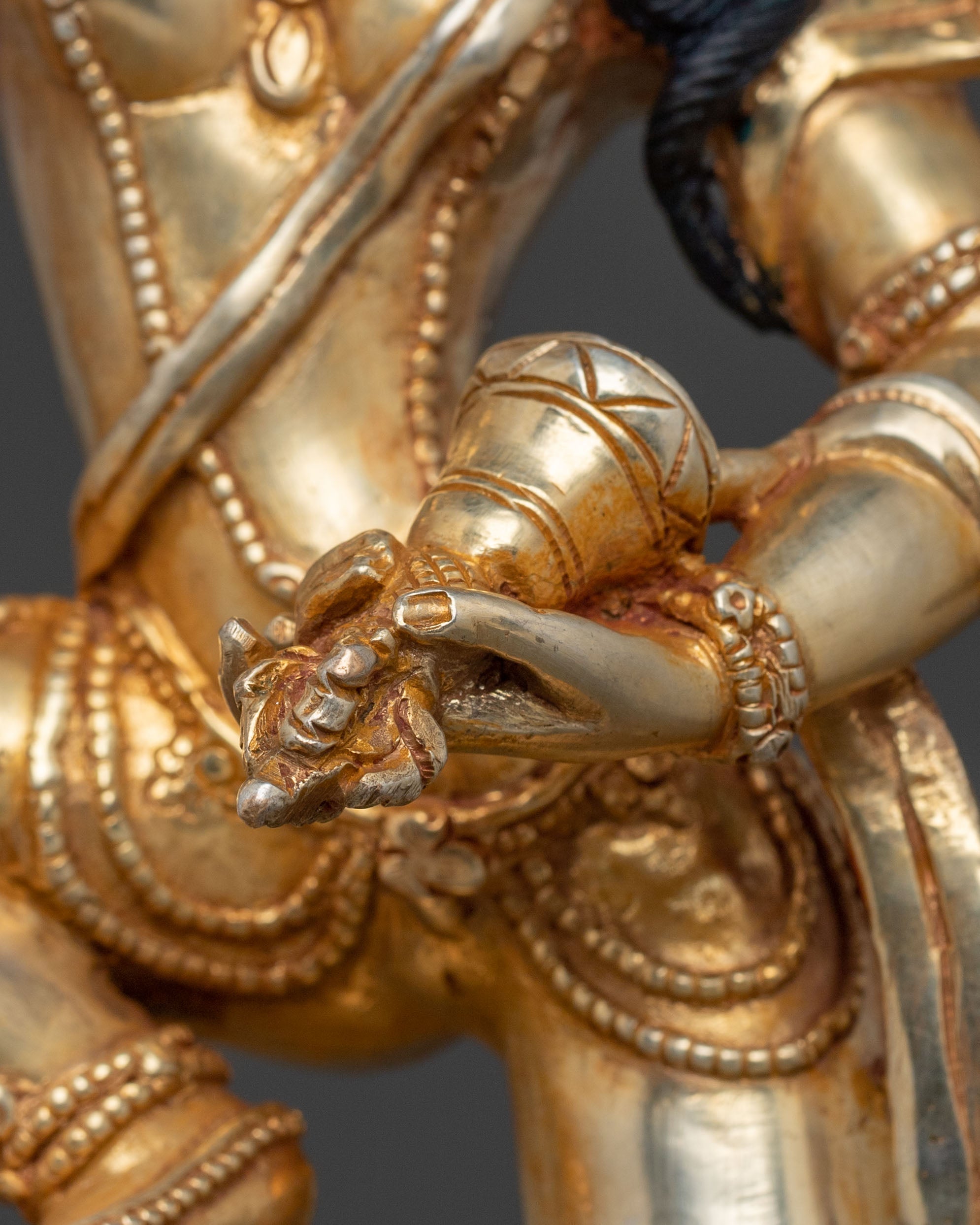 Radiant Tibetan Machig Labdron Sculpture