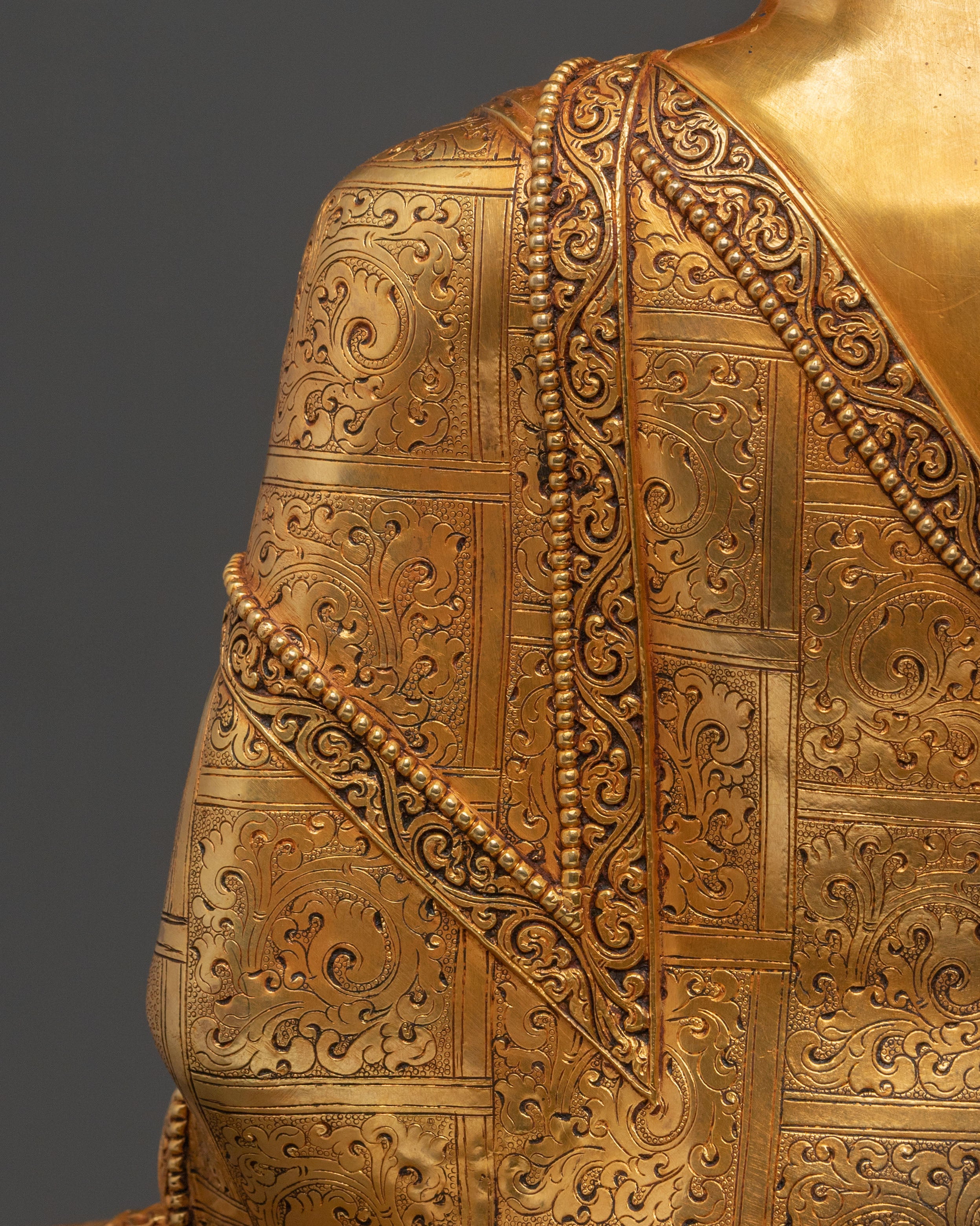 Shakyamuni Buddha Golden Statue | Spiritual Decor