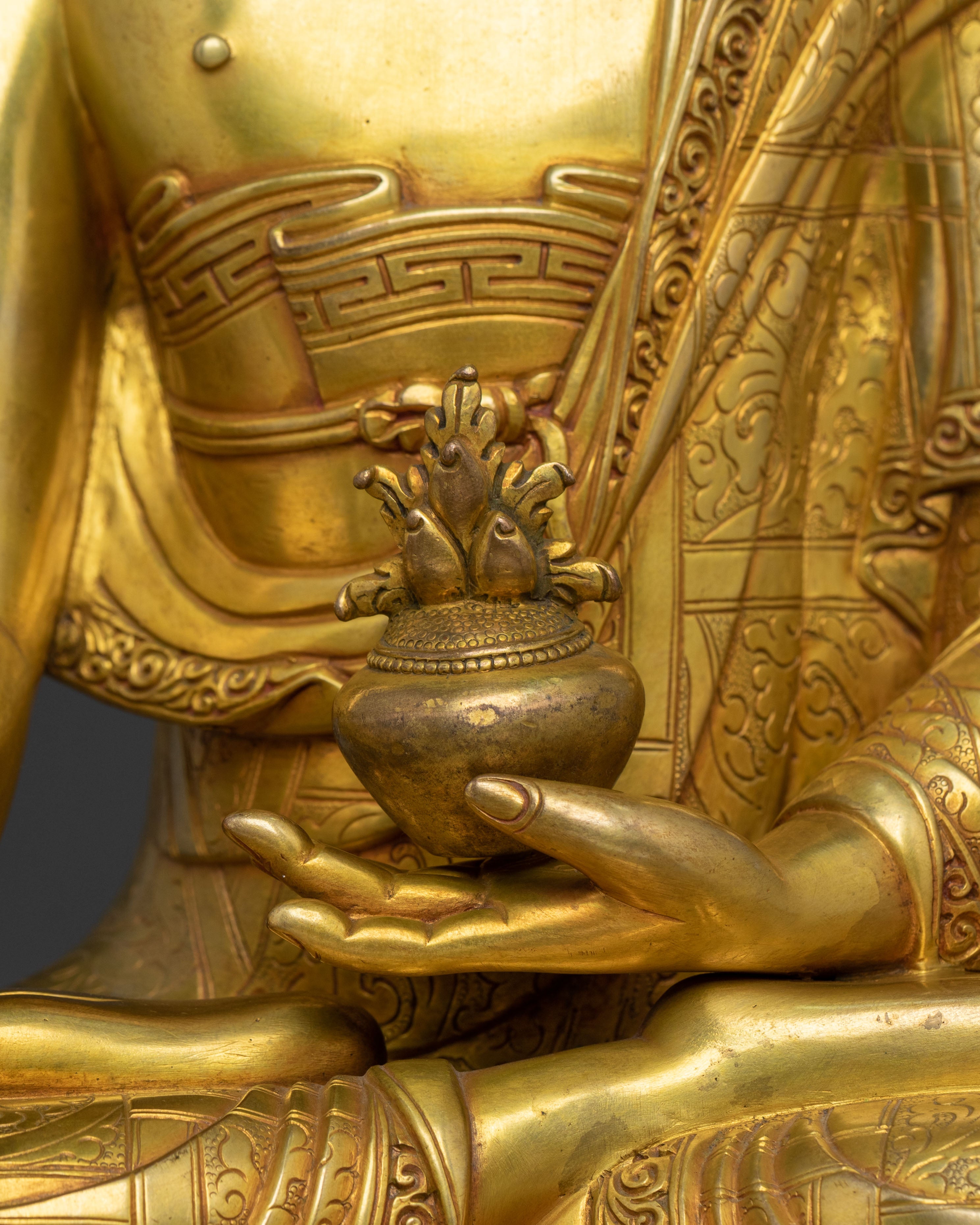 Medicine Buddha Figurine | Sacred Himalayan Craft