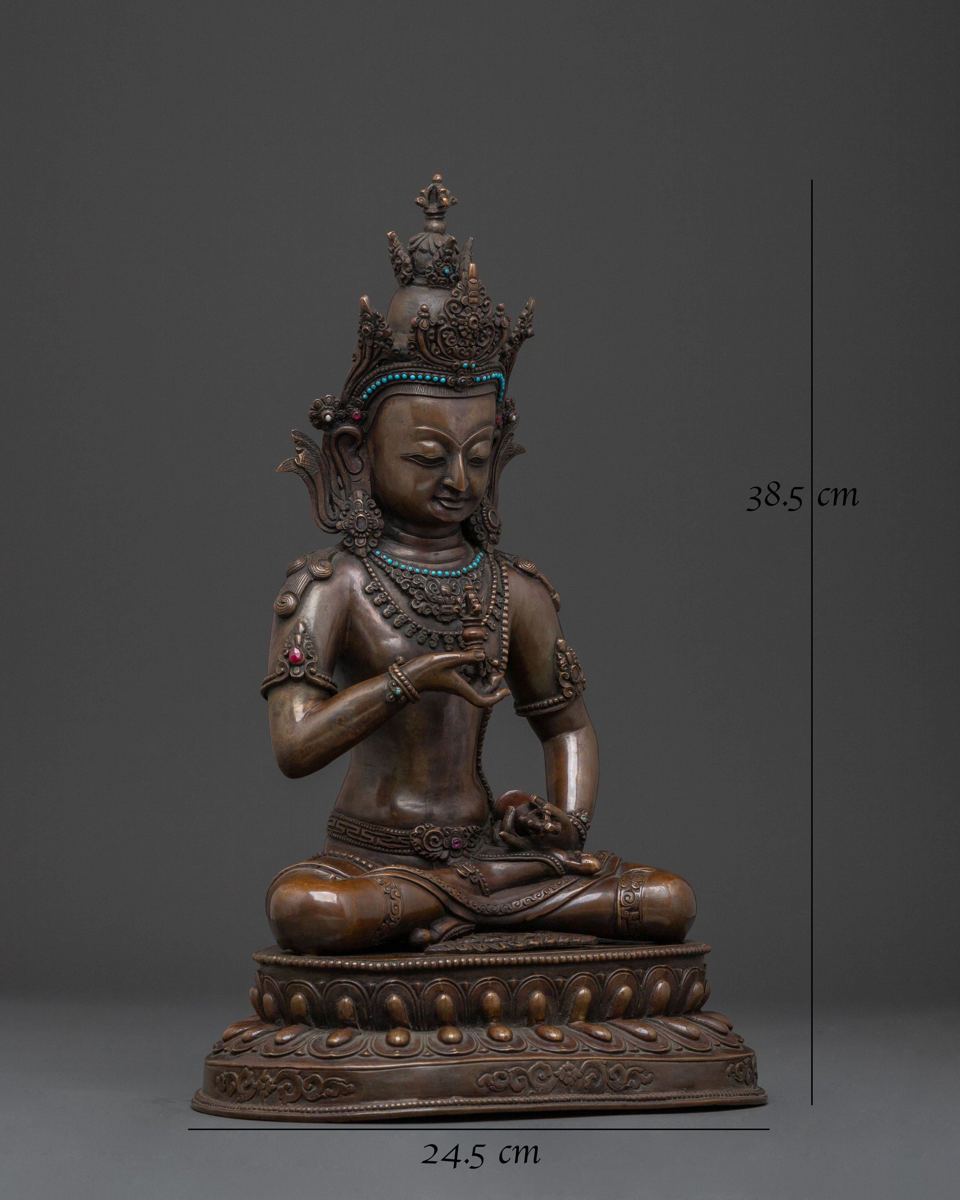 Vajrasattva Altar Decor Statue | Symbol of Purification