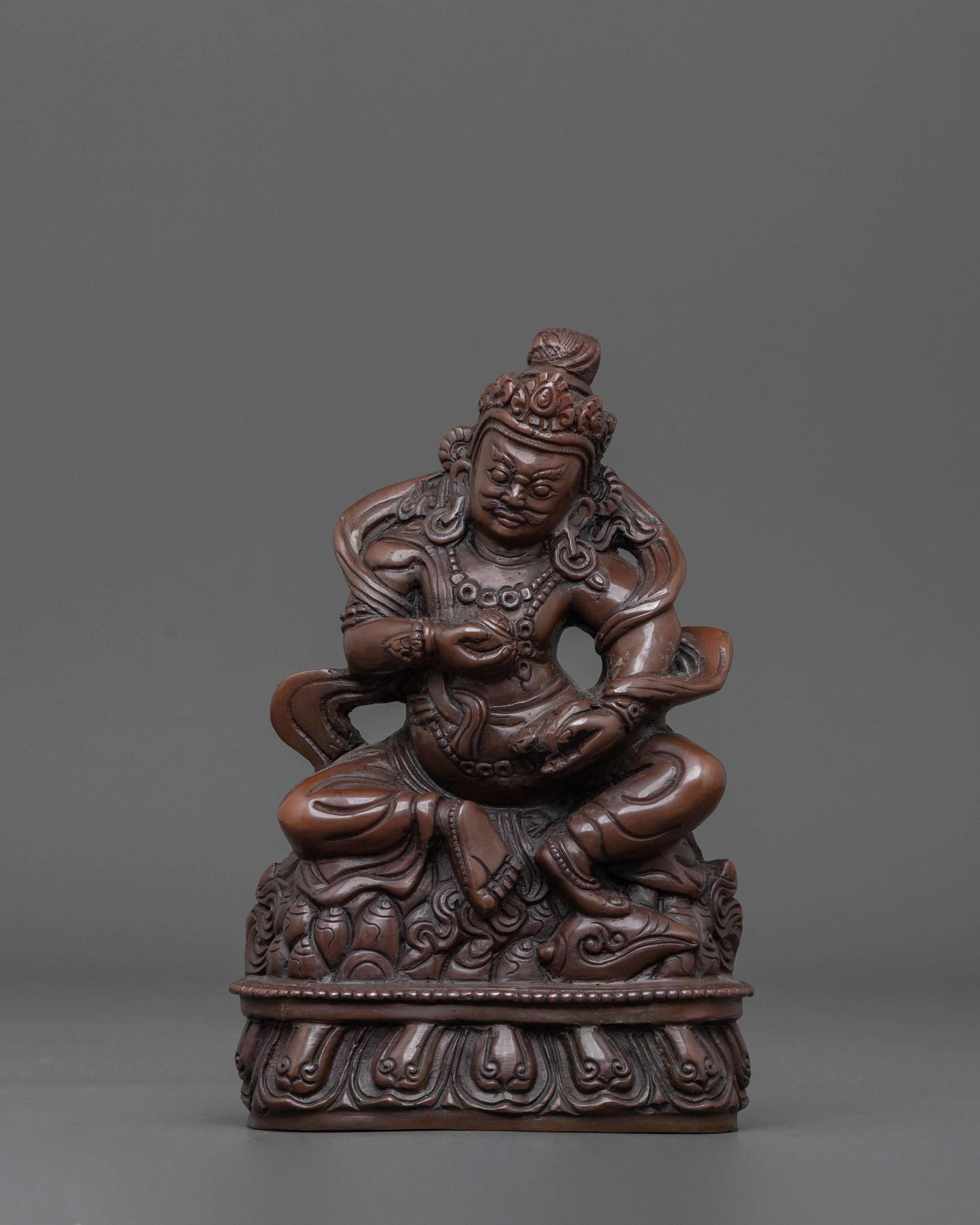 Handmade Dzambhala Sacred Sculpture
