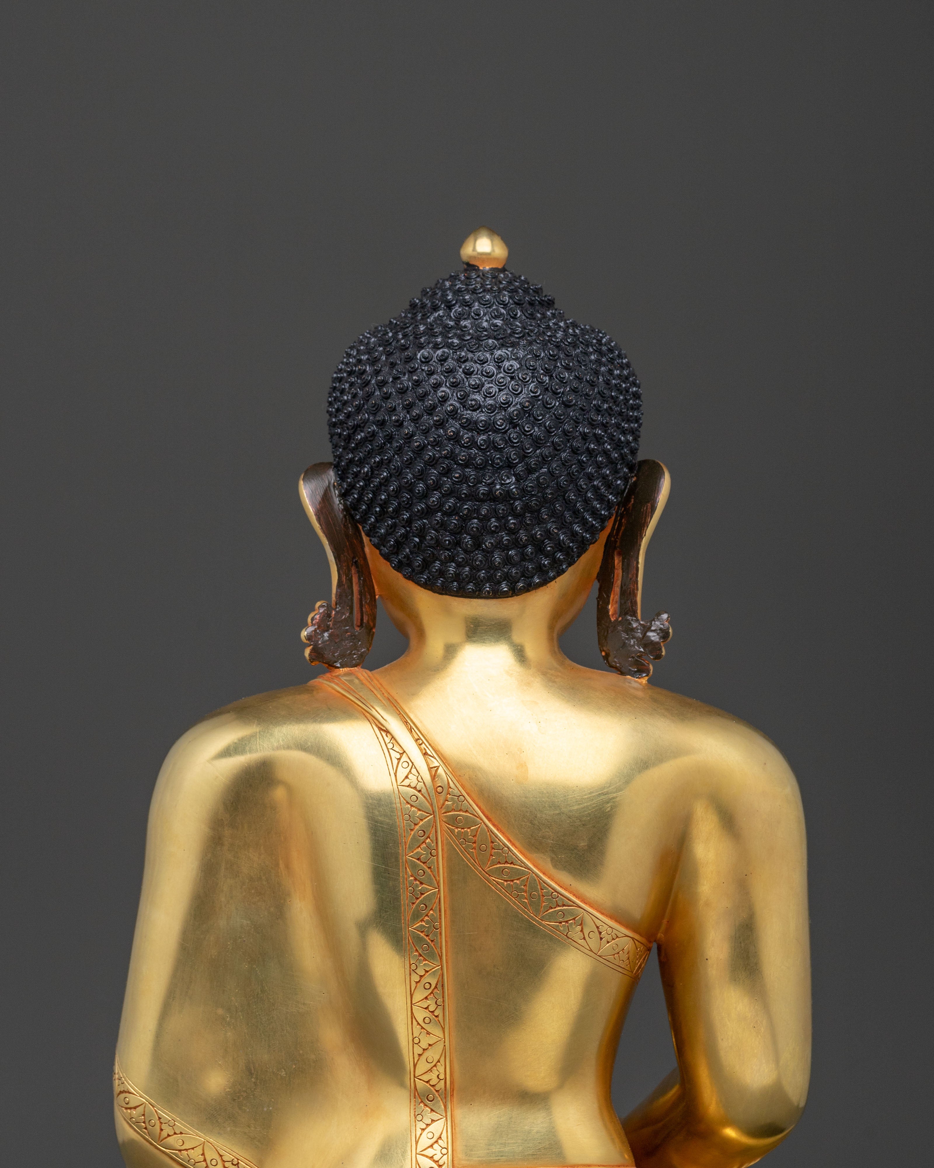 Handcrafted Amitabha Buddha Spiritual Statue for Decor