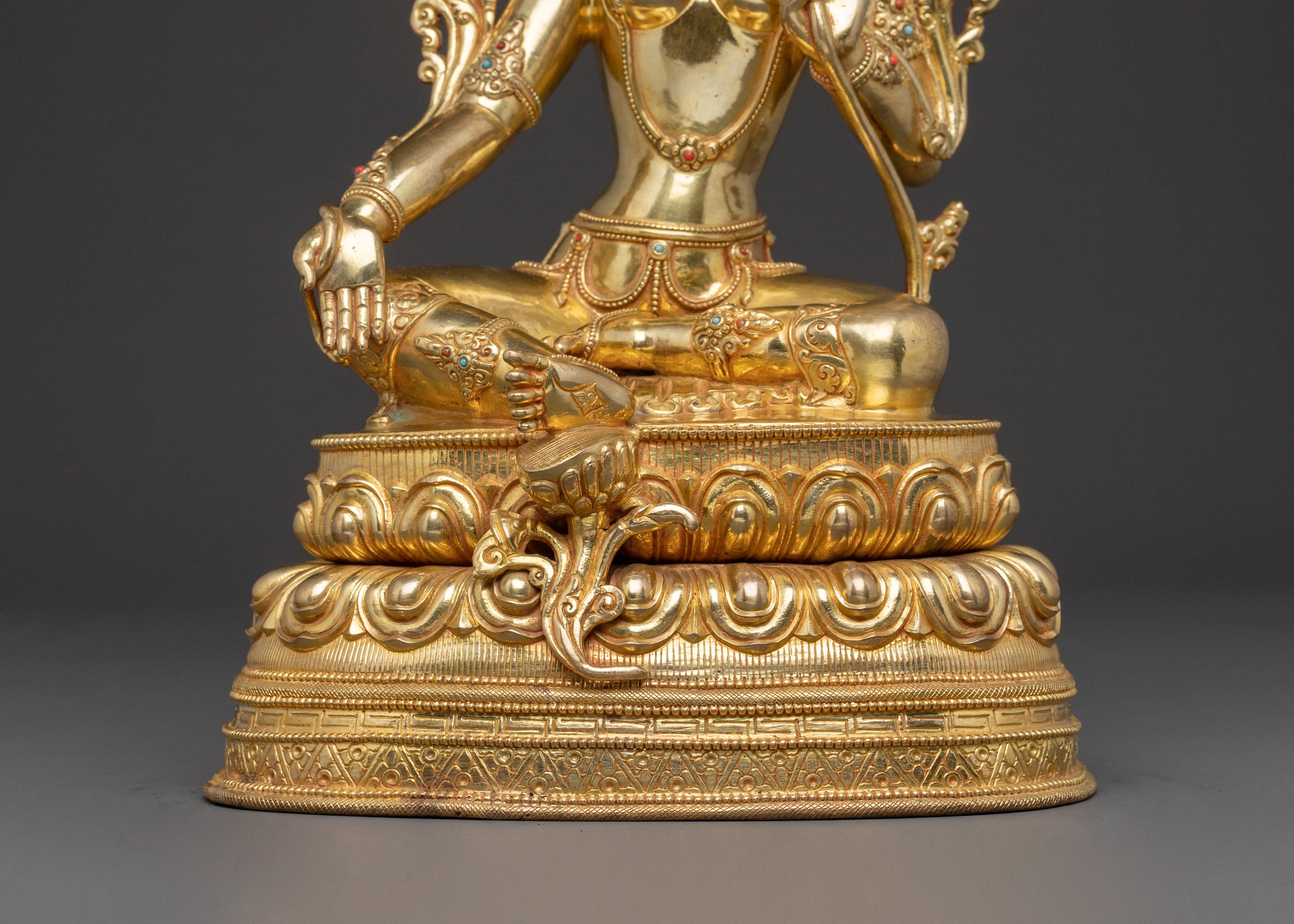Green Tara Statue | Liberator From Suffering