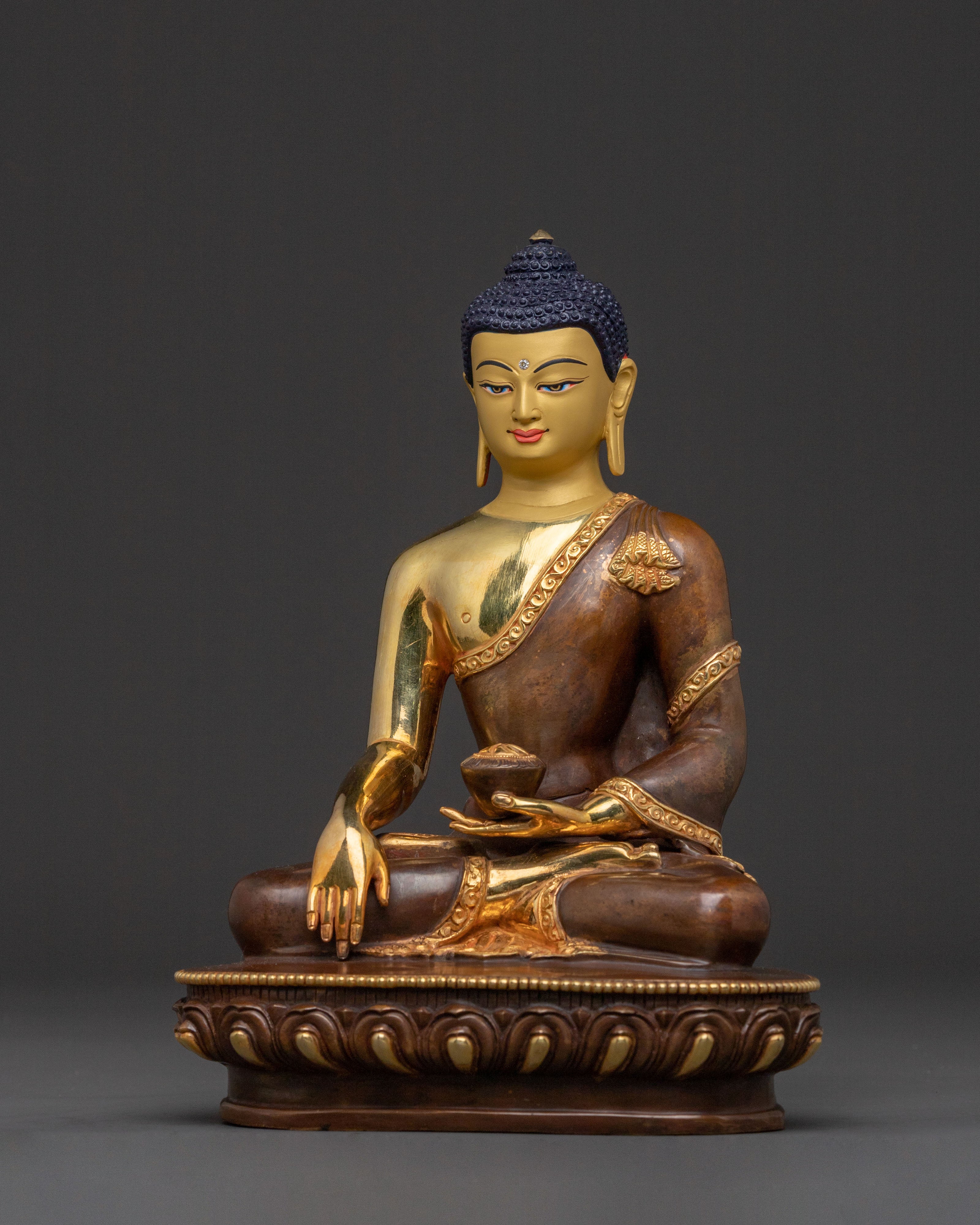 Enlightened Shakyamuni Buddha Ritual Statue for Altars