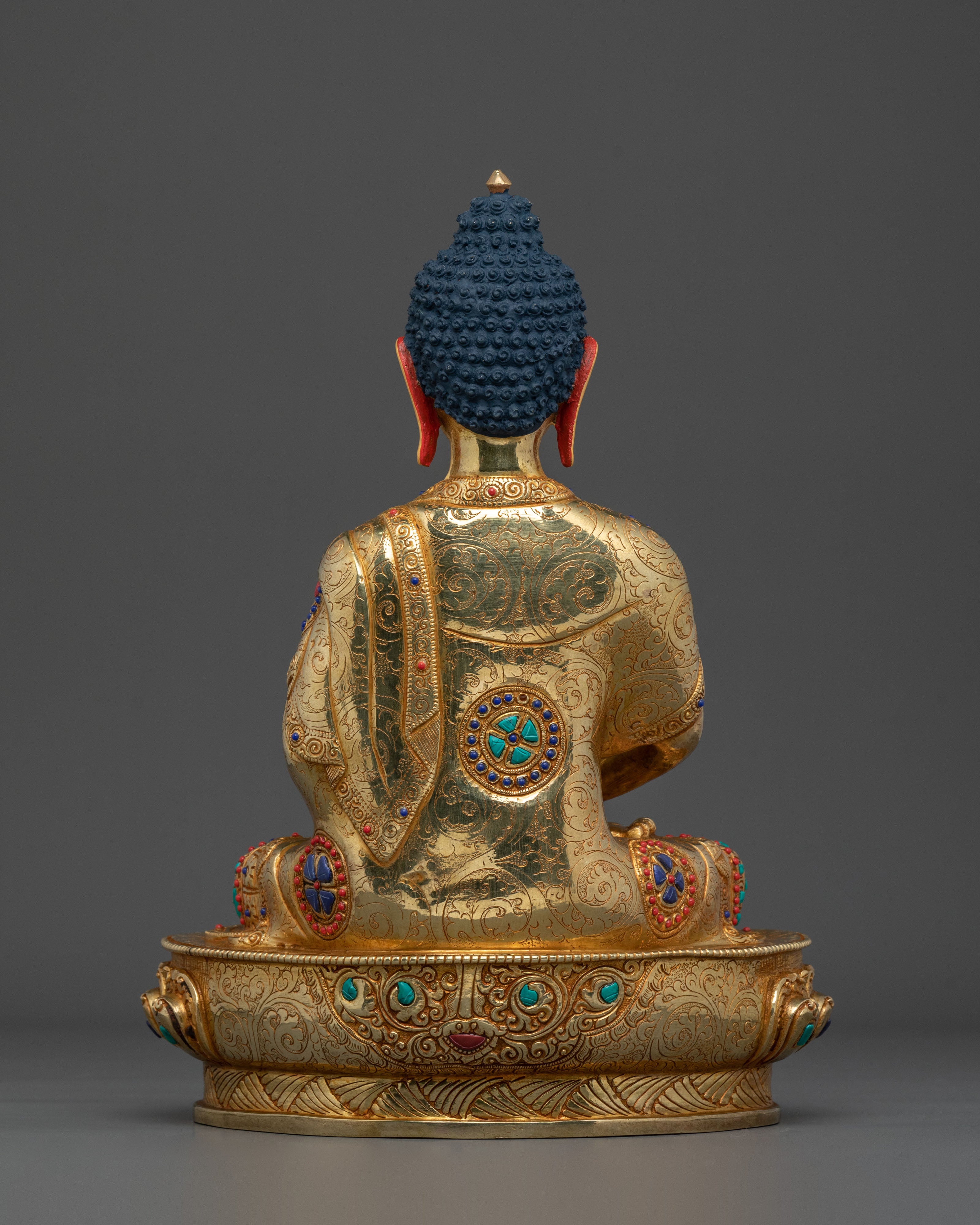 Divine Three Buddha Statue Set | Handcrafted Nepal Artistry