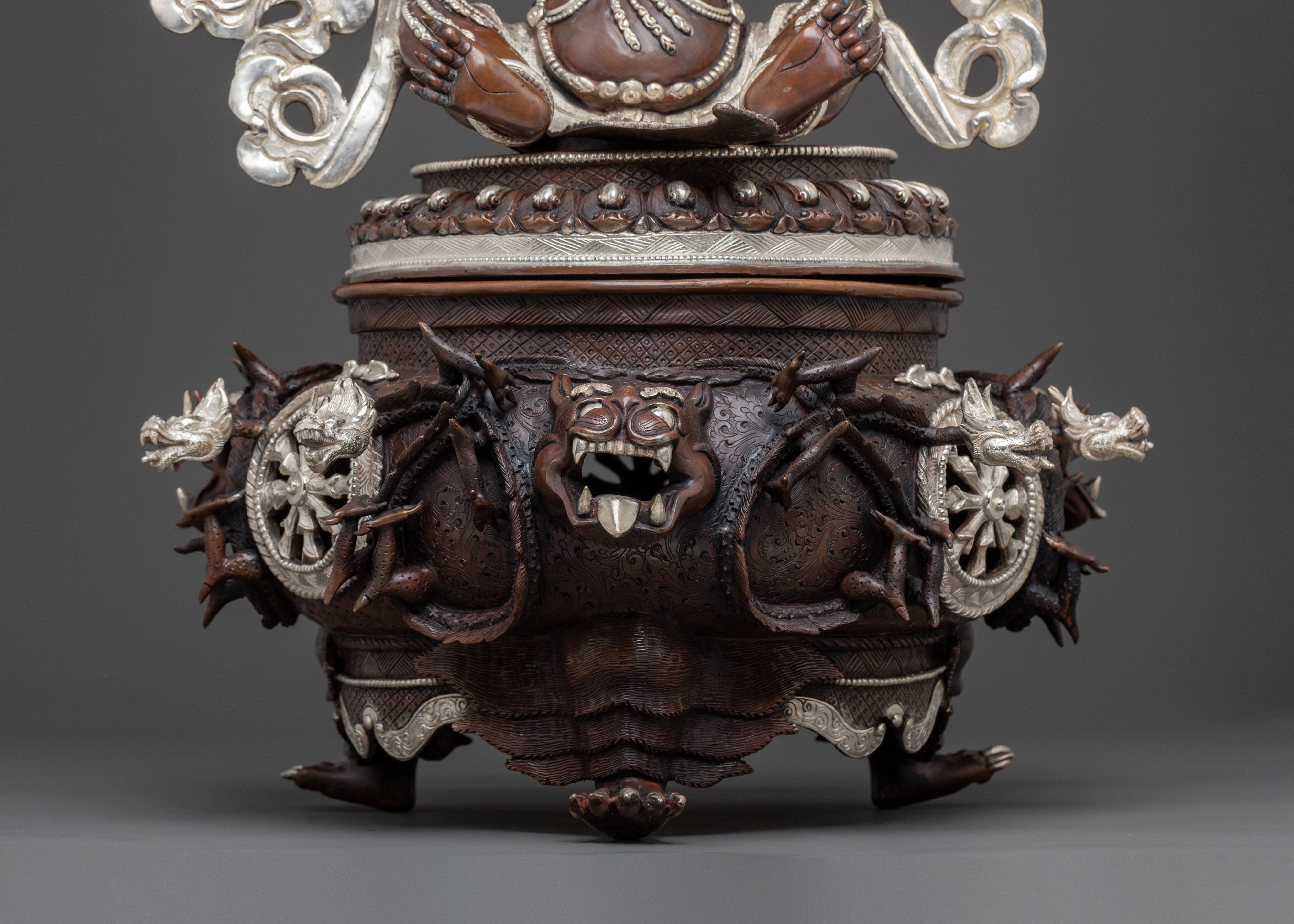 Vajradaka Copper Statue: Purifier of Sins