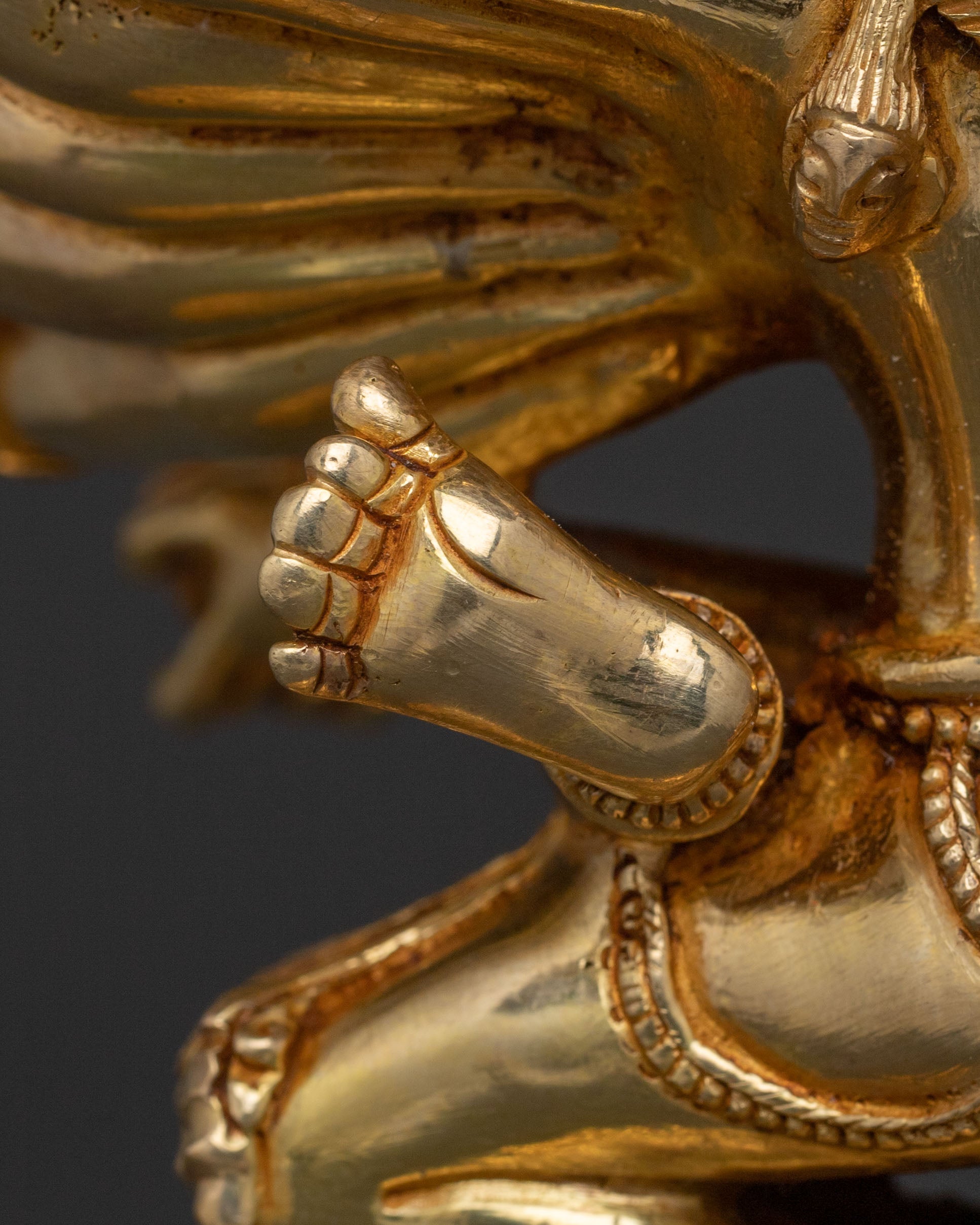 Fierce Hevajra Tantric Deity Statue | Buddhist Decor