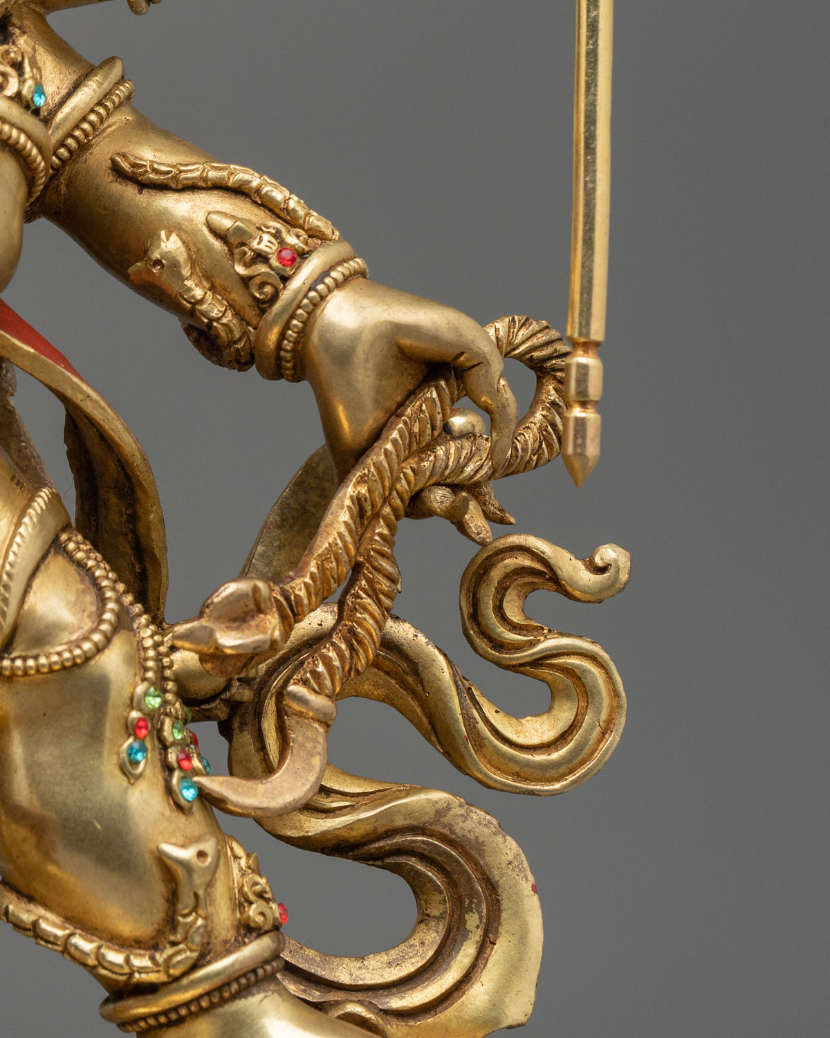 Six-Armed Mahakala Statue of Protection: Wrathful Protector of the Dharma