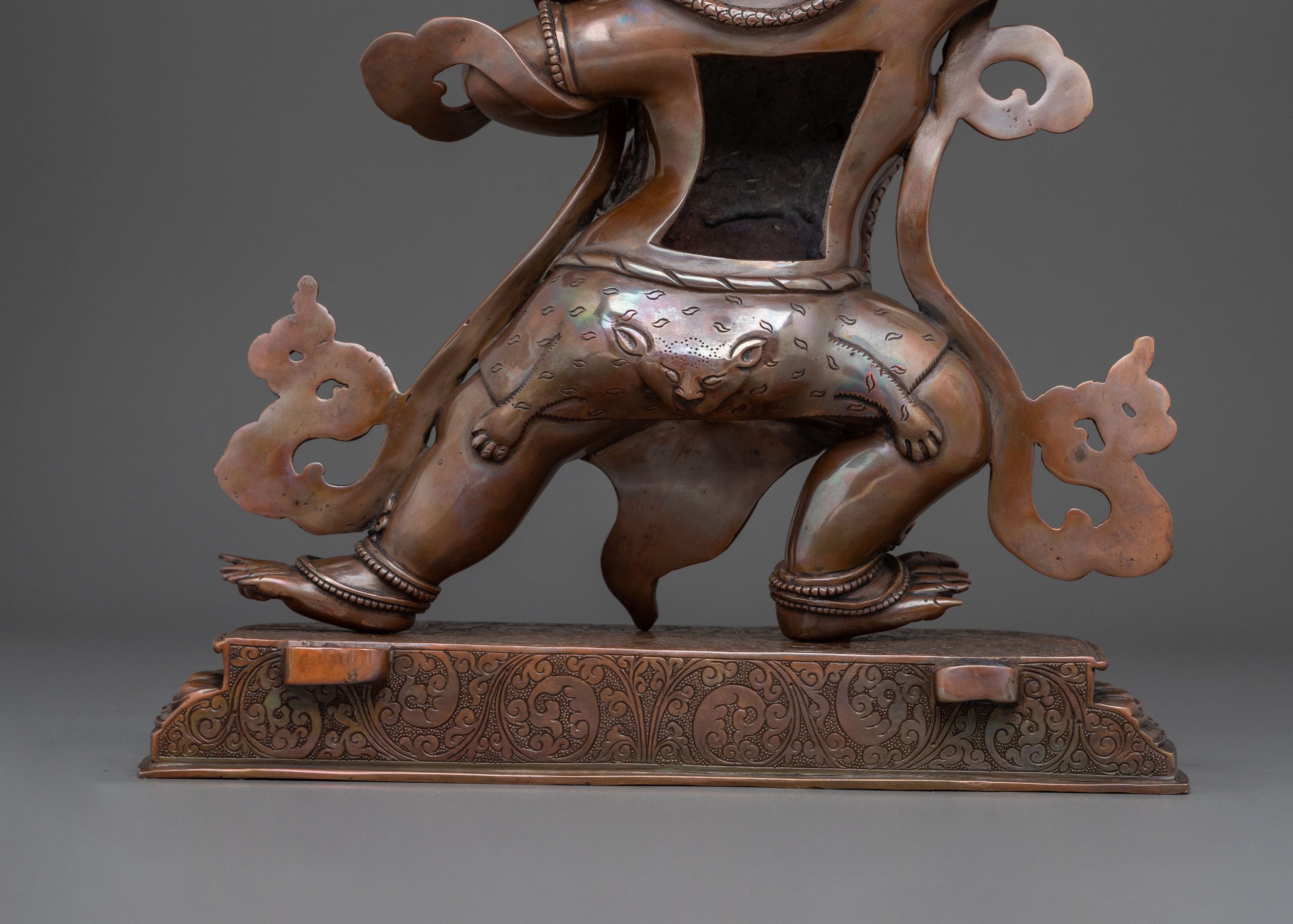 Vajrapani Statue | Oxidized Copper Body